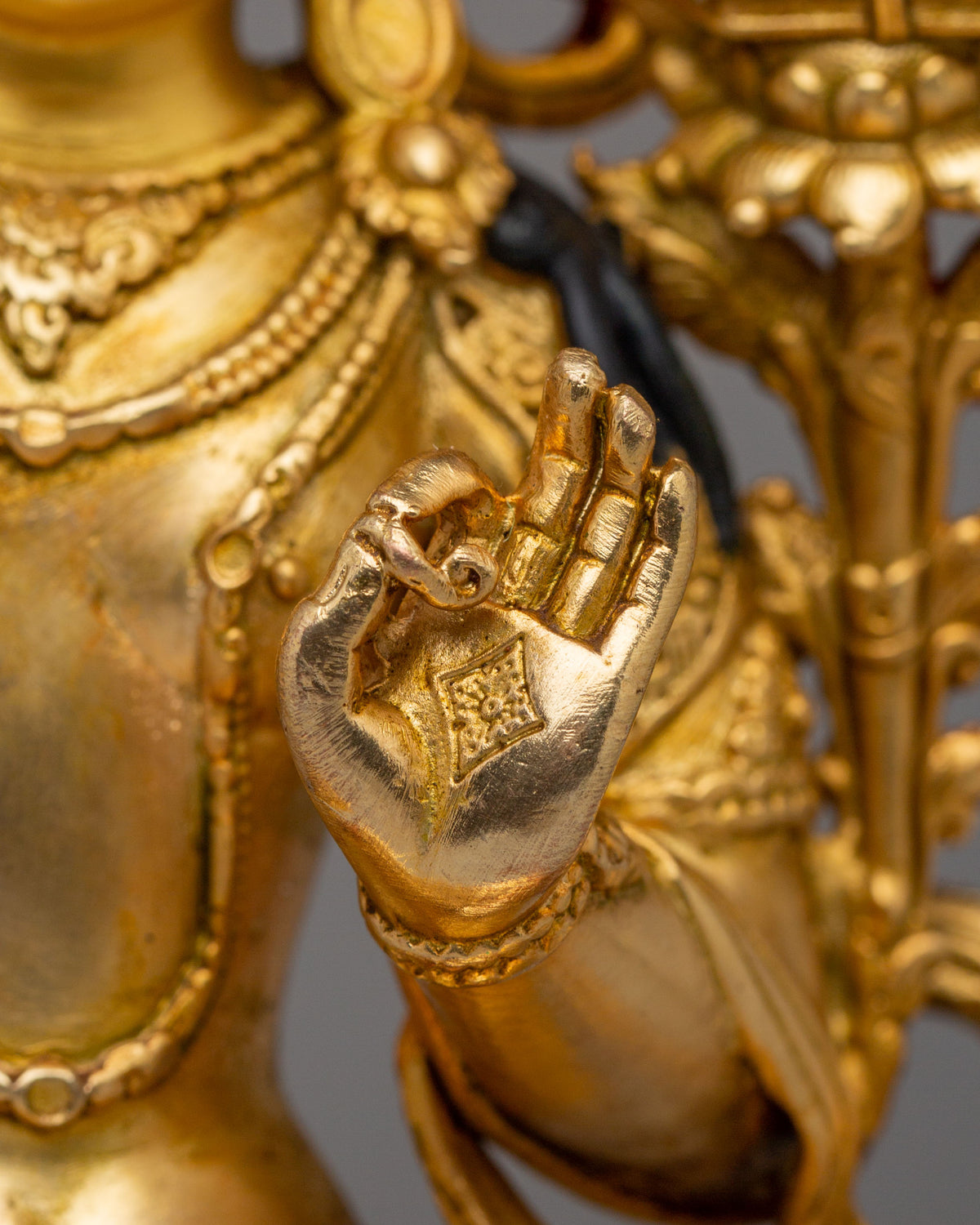 Handcrafted Manjushri Buddhist Statue | Bodhisattva of Wisdom