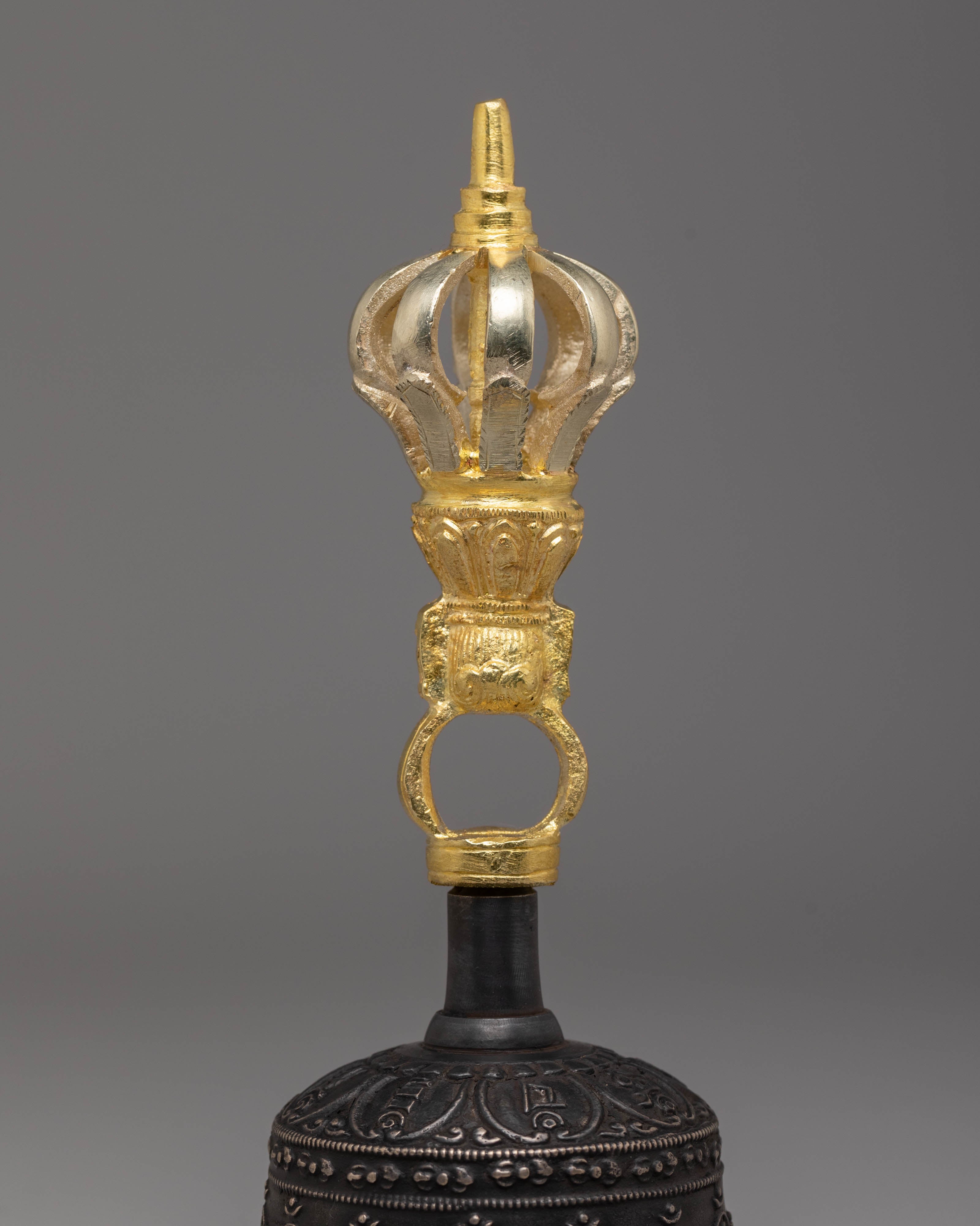 Sacred Traditional Bell and Vajra Set | Buddhist Ritual Tools