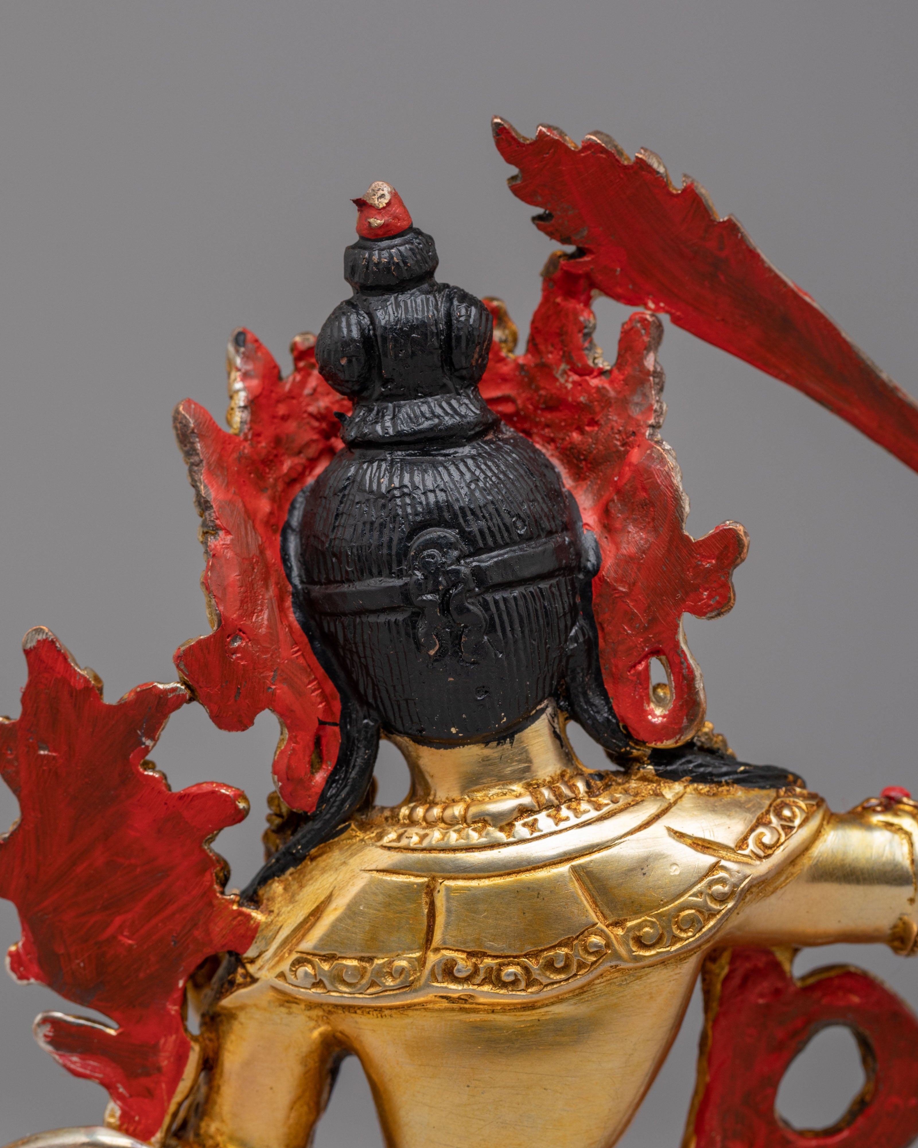 Spiritual Manjushri Bodhisattva Statue | Meditation and Altar Decor