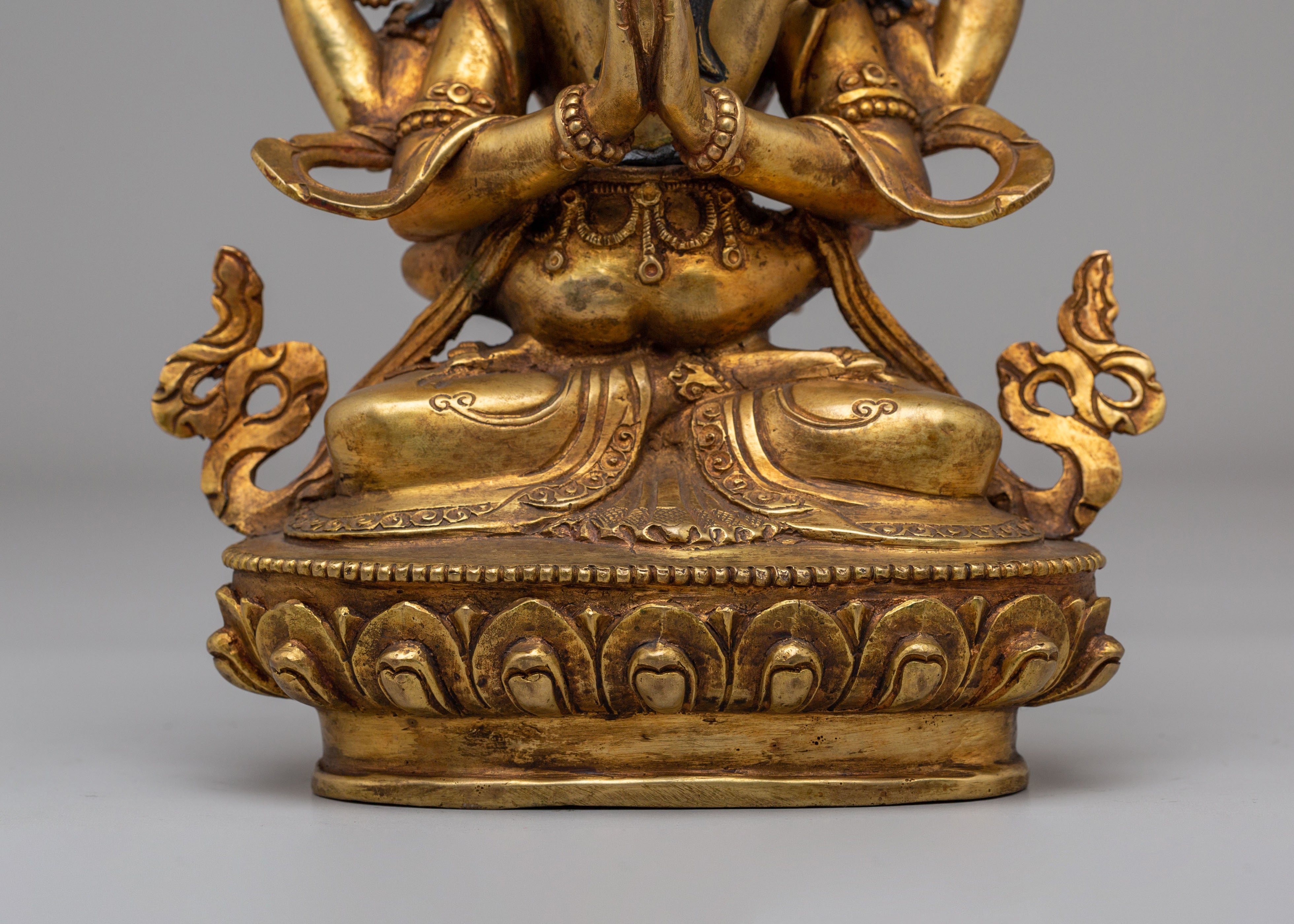 Sacred Chenrezig With Consort Statue | Symbol of Compassion