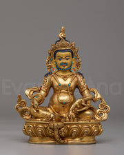 Handcrafted Dzambhala Deity Statue 