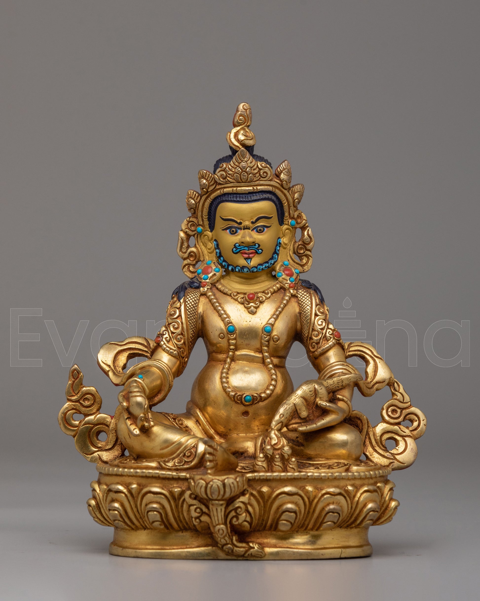 Handcrafted Dzambhala Deity Statue 
