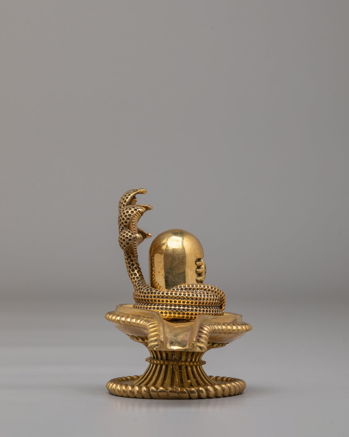 Handmade Shiva Linga  Sculpture | Sacred Hindu Deity Artwork