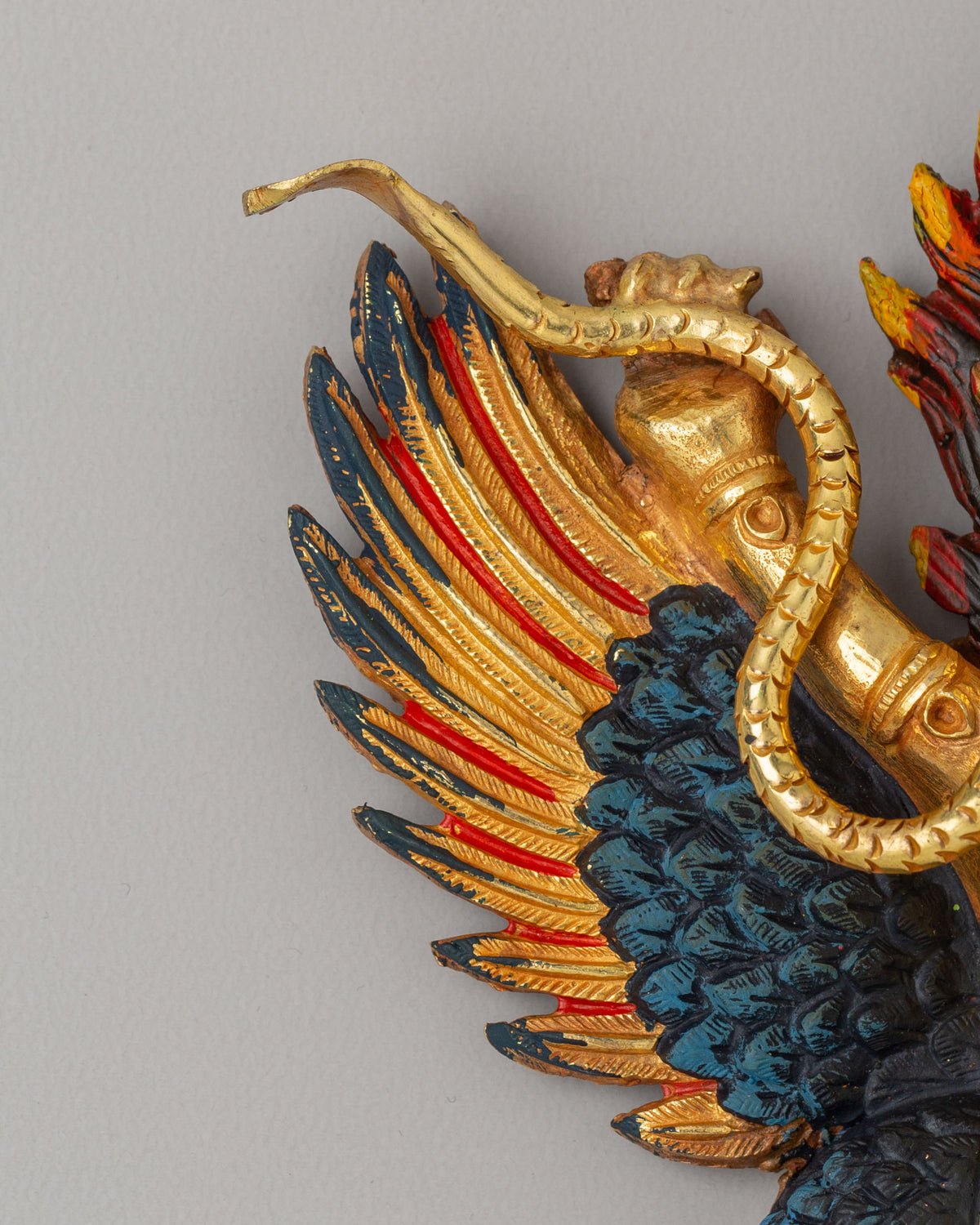 Himalayan Garuda Protector Wall Hanging | Sacred Decor for Spiritual Protection