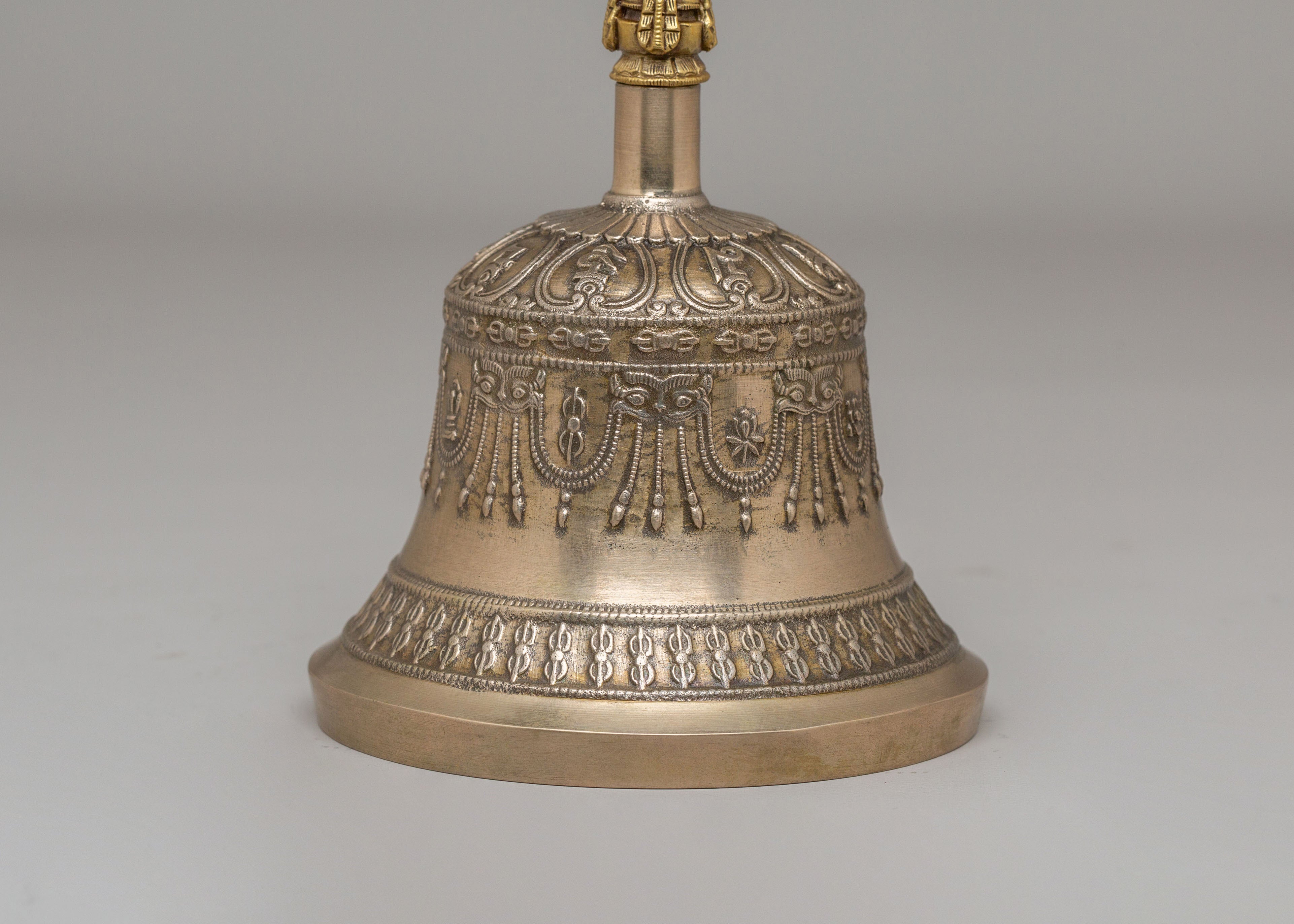 Handcrafted Vajra and Bell Set | Meditation and Prayer Tools