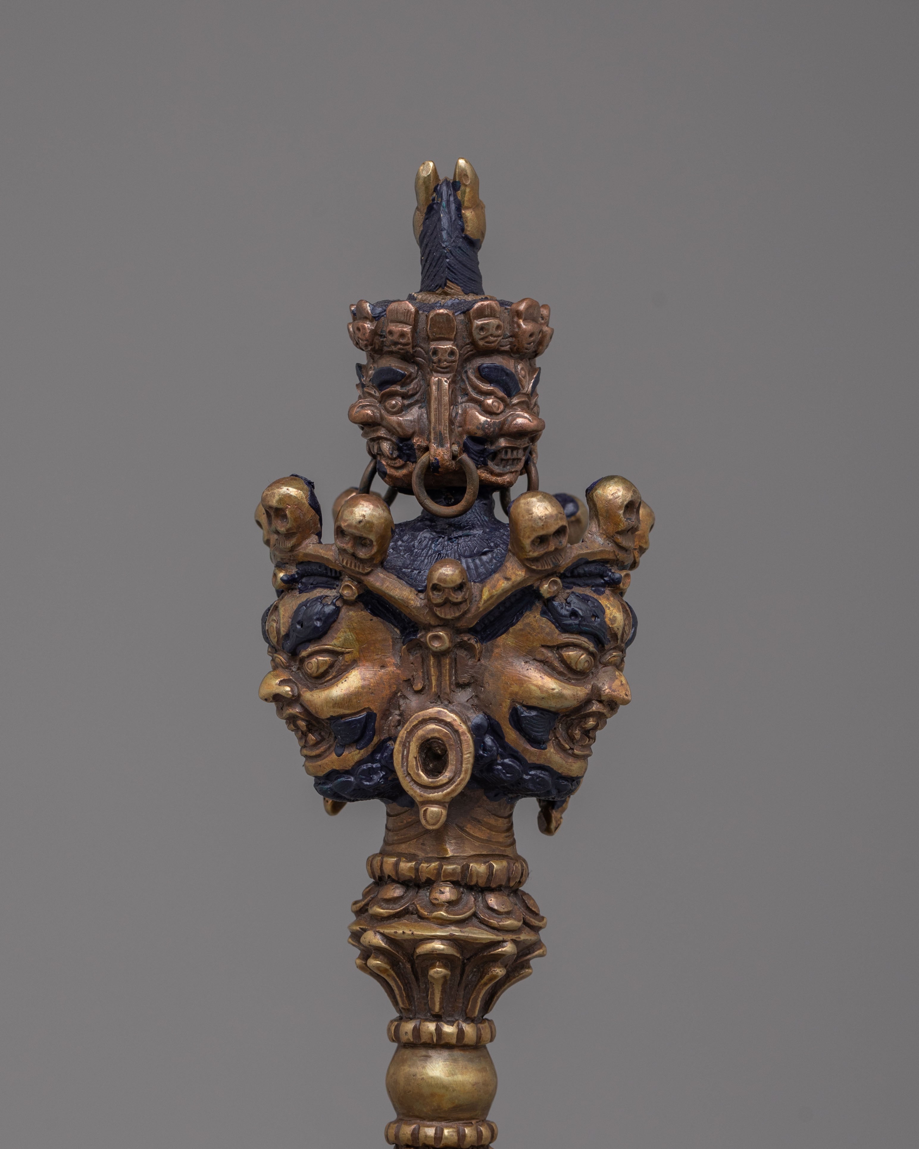 Sacred Buddhist Ritual Phurba | Traditional Himalayan Artifact