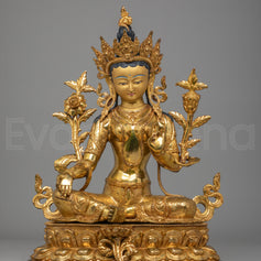 Himalayan Green Tara Statue