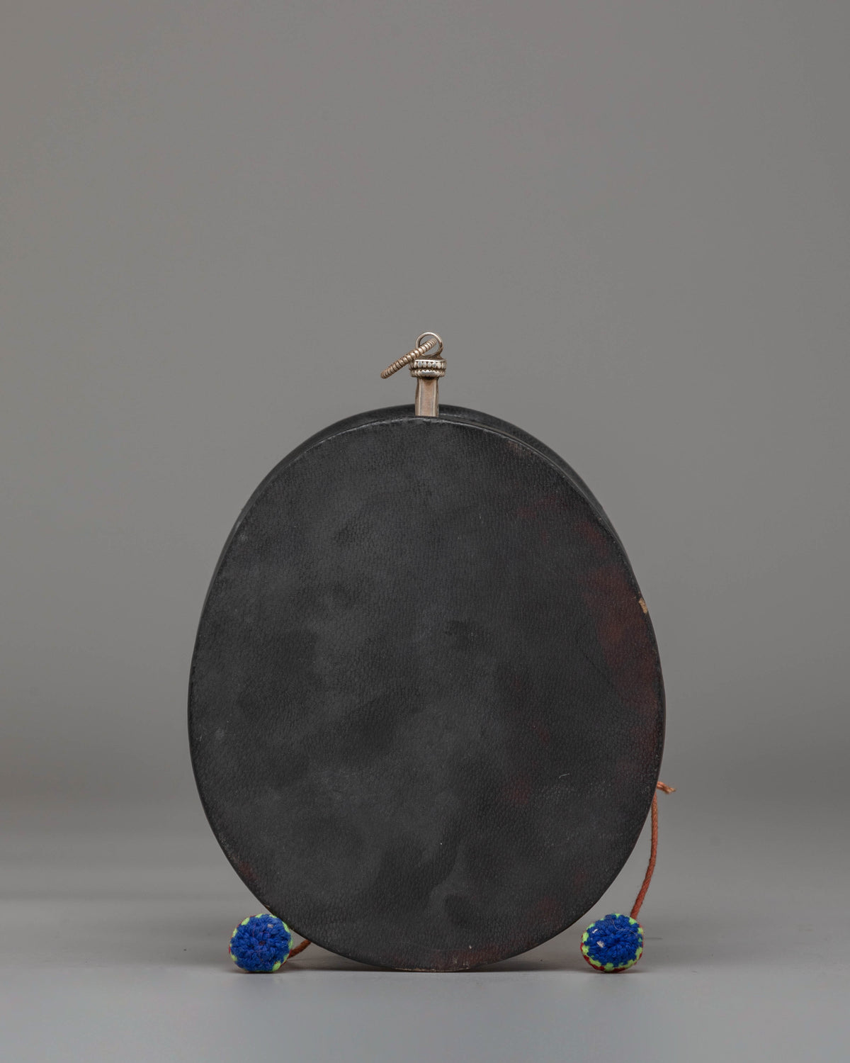 Handcrafted Damaru For Ritual Ceremonies | Spiritual Altar Artwork