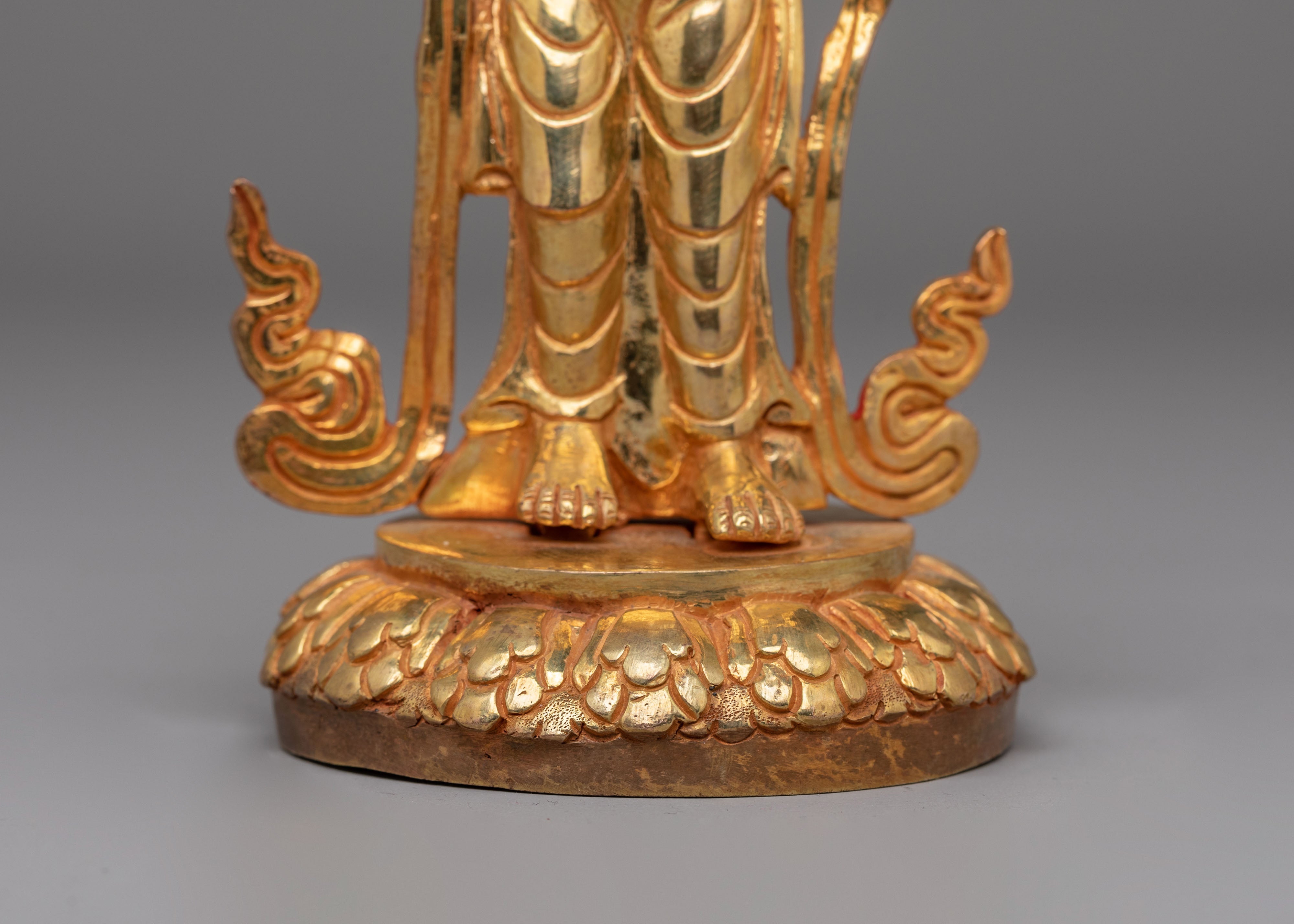 Mandarava Spiritual Statue | Sacred Tibetan Dakini Artwork