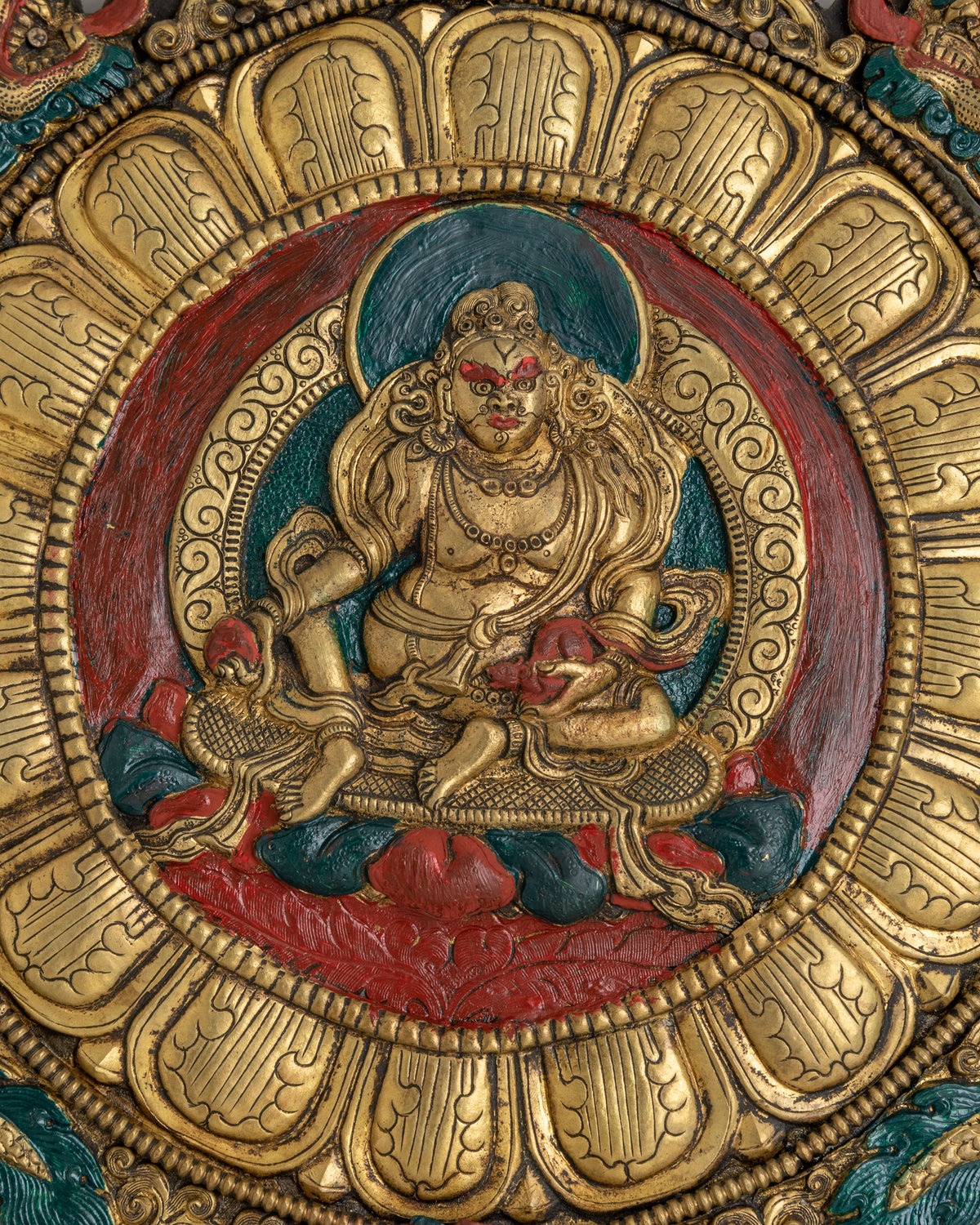 Wealth God Dzambhala Wall Decor | Perfect for Prosperity and Spiritual Growth
