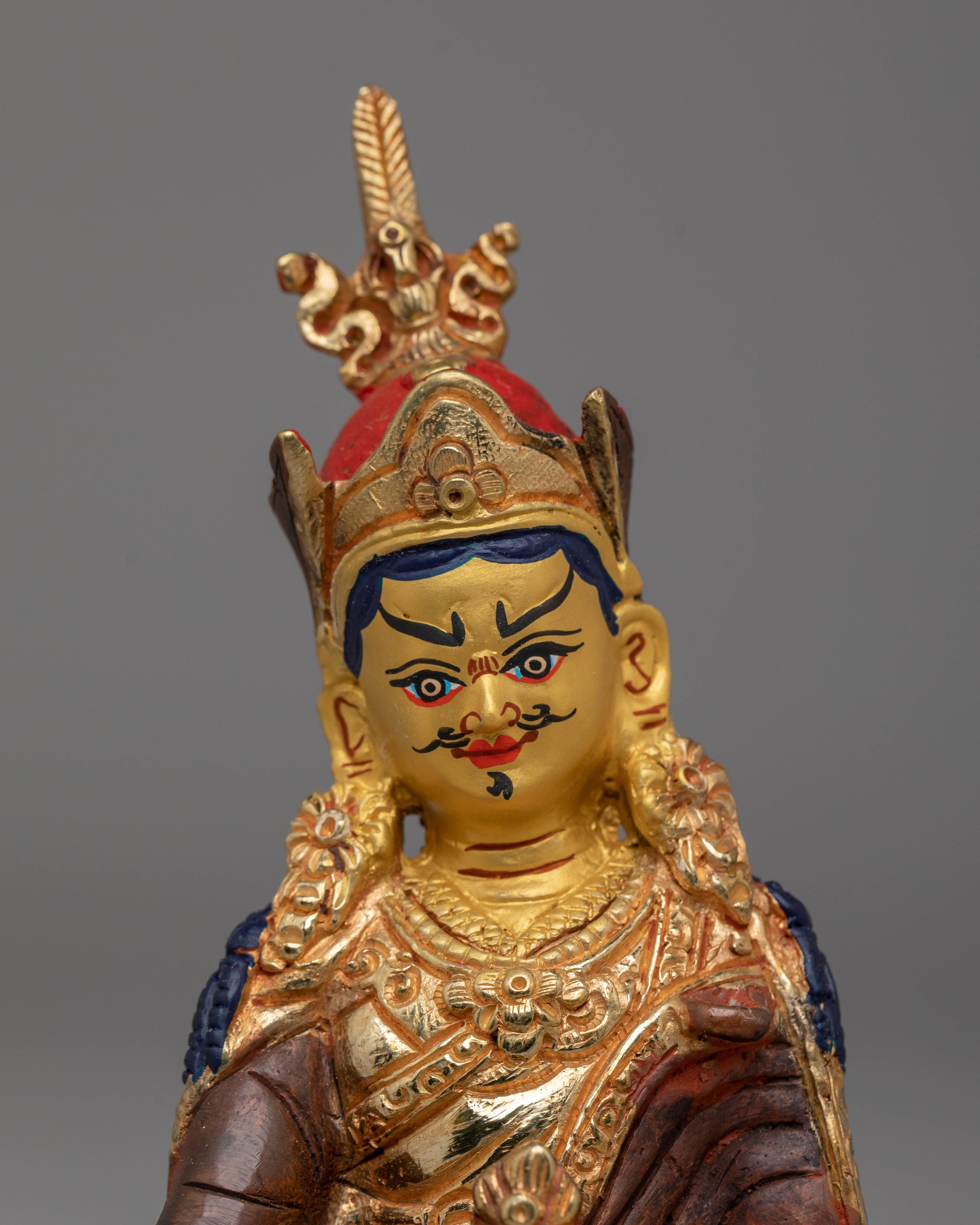Guru Padmasambhava Statue for Meditation | Tibetan Spiritual Decor