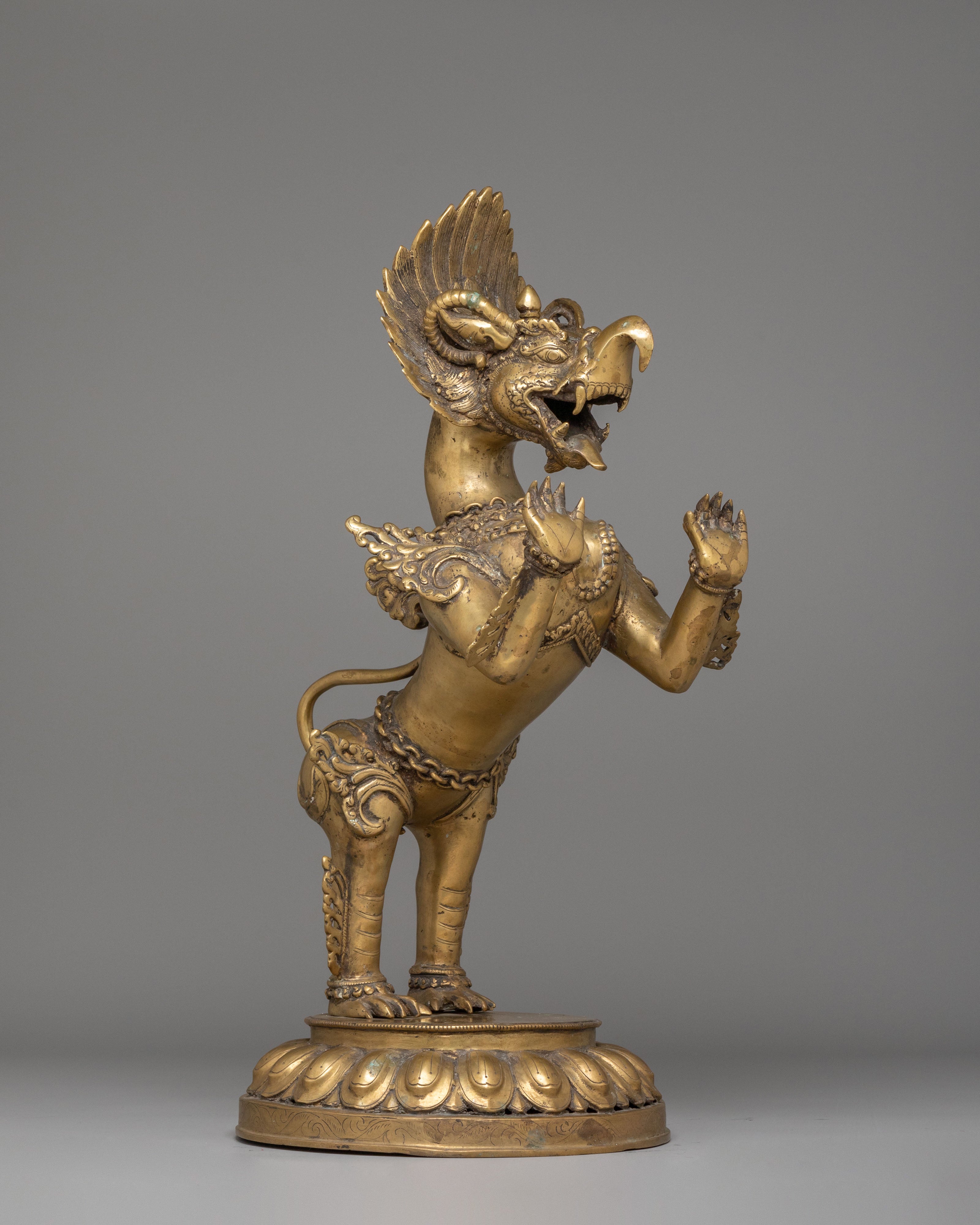 Handmade Lion Set | A Majestic Pair for Decorative and Spiritual Use