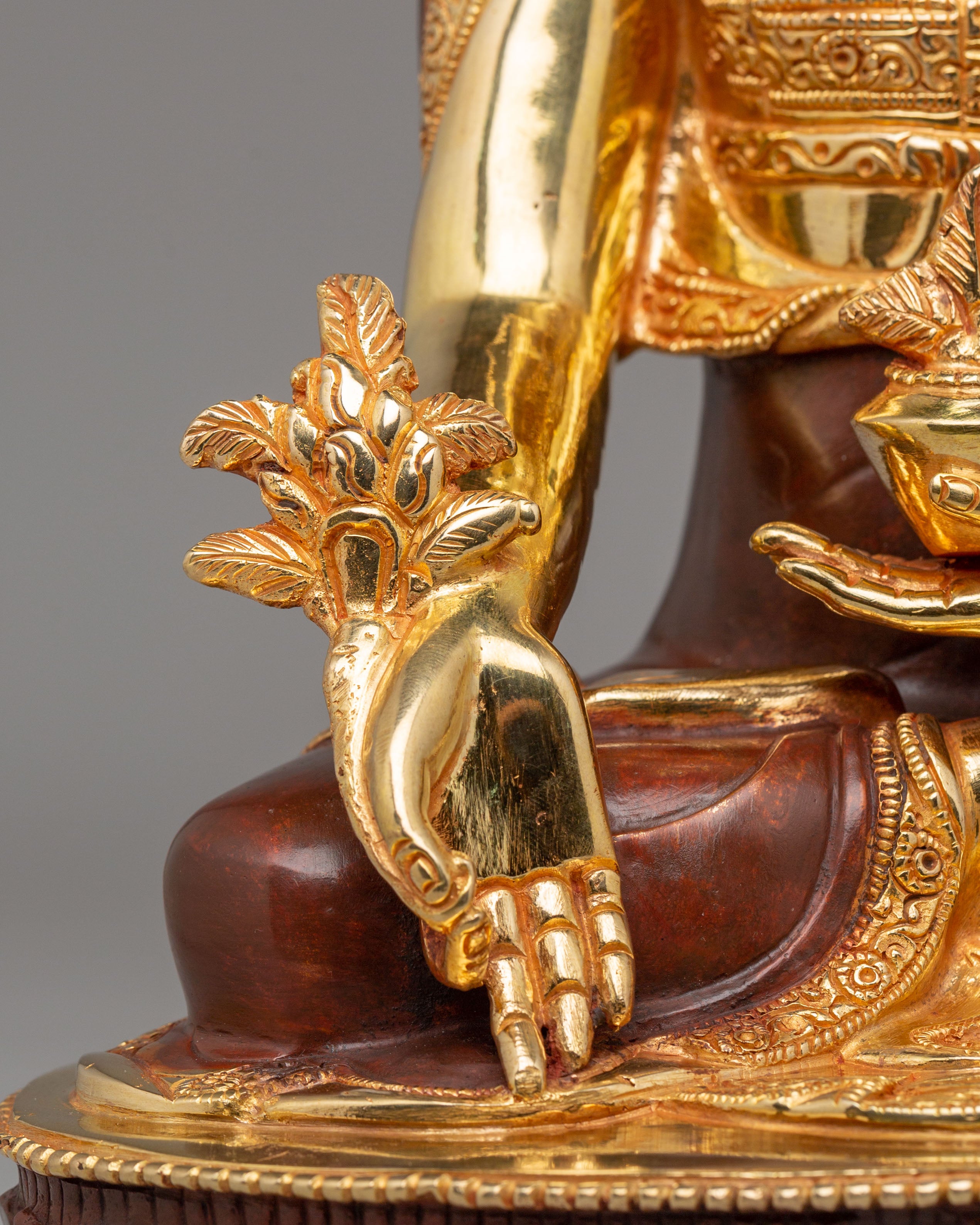 Bhaisajyaguru Healing Buddha Figurine | Tibetan Medicine Buddha Sculpture
