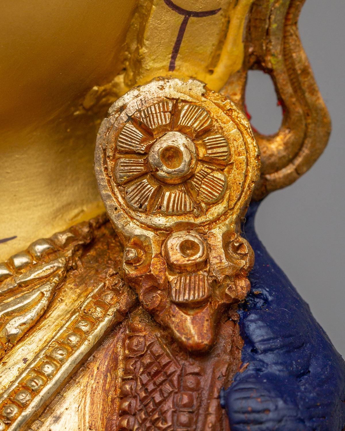 Tibetan Manjushri Statue | Wisdom Bodhisattva Sculpture