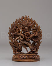 Handmade Vajrakilaya with Consort Statue