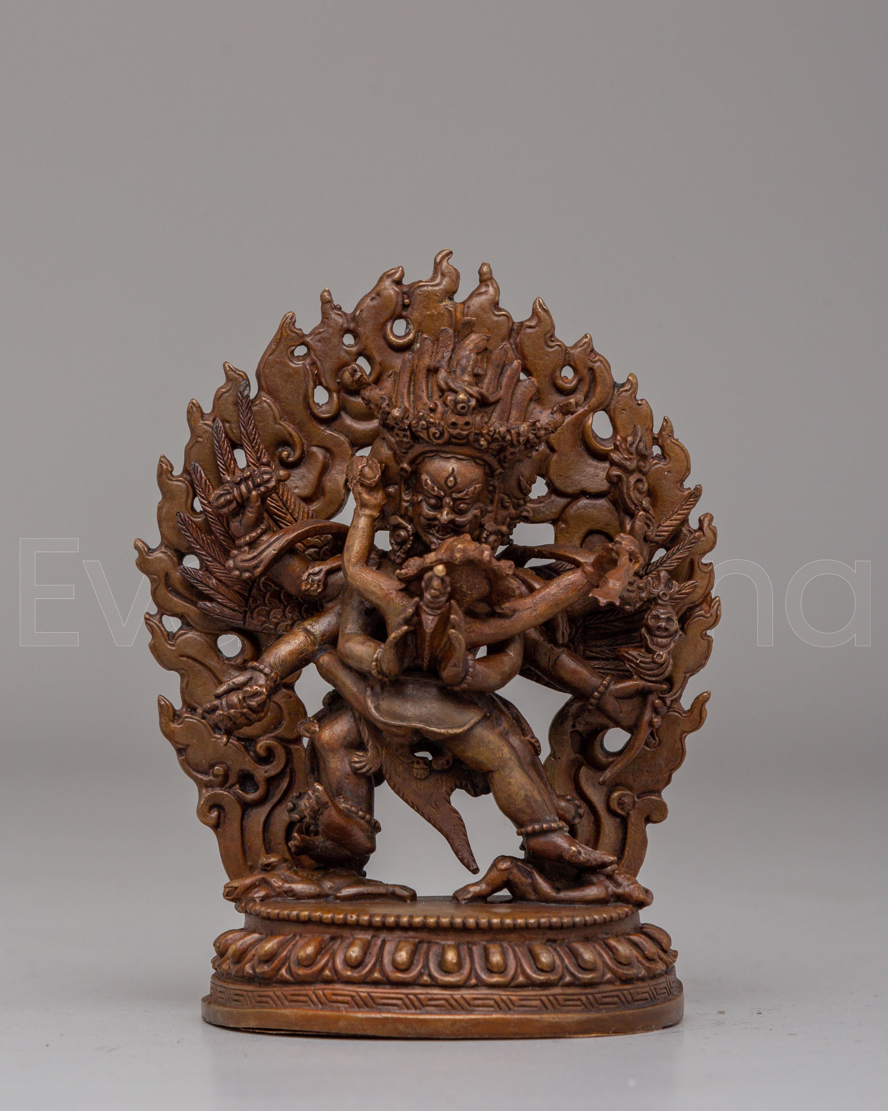 Handmade Vajrakilaya with Consort Statue