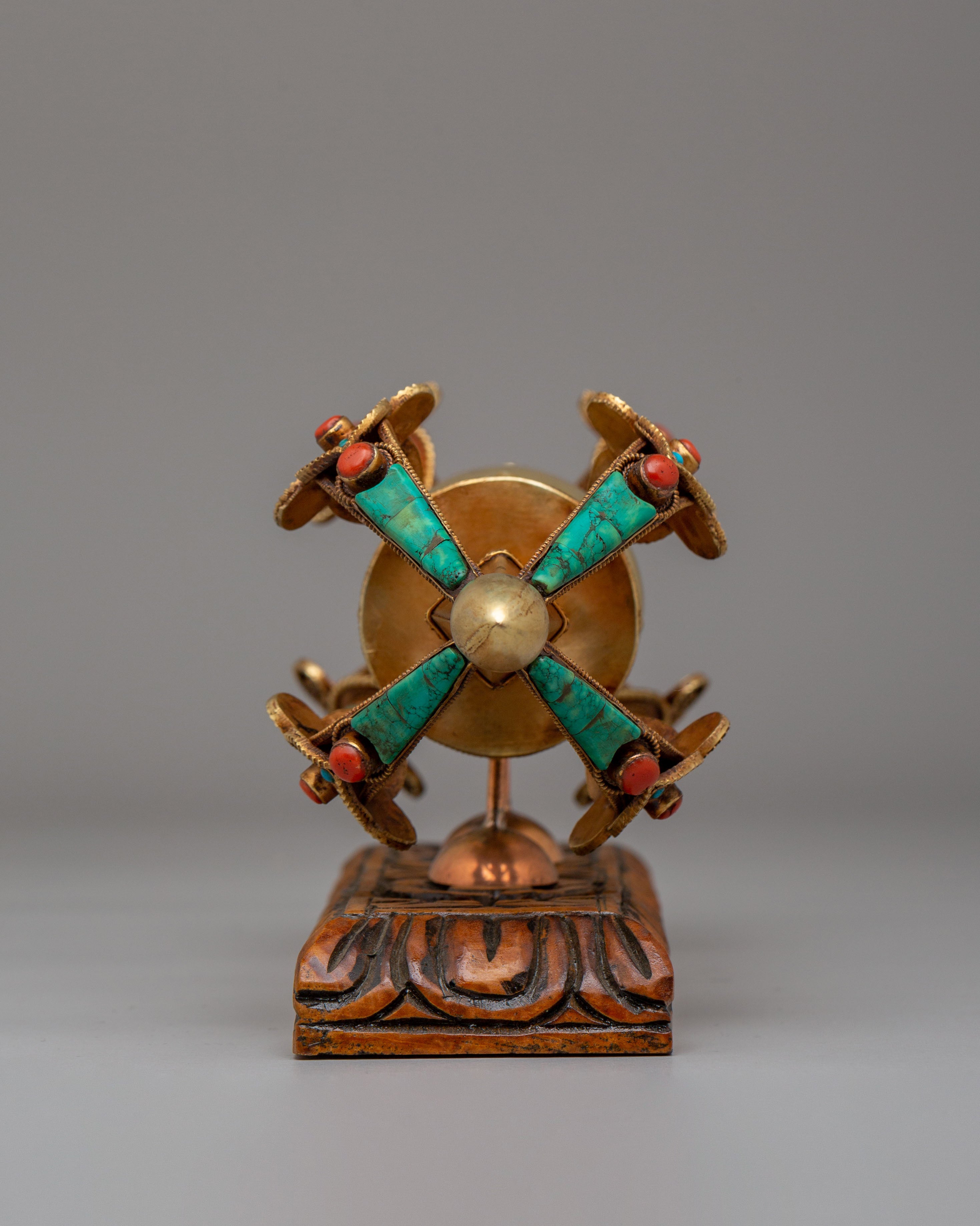 Buddhist Shrine Vajra With Stand | Symbol of Protection & Strength