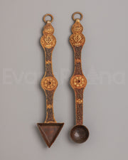Handcrafted Ritual Altar Spoon Set 