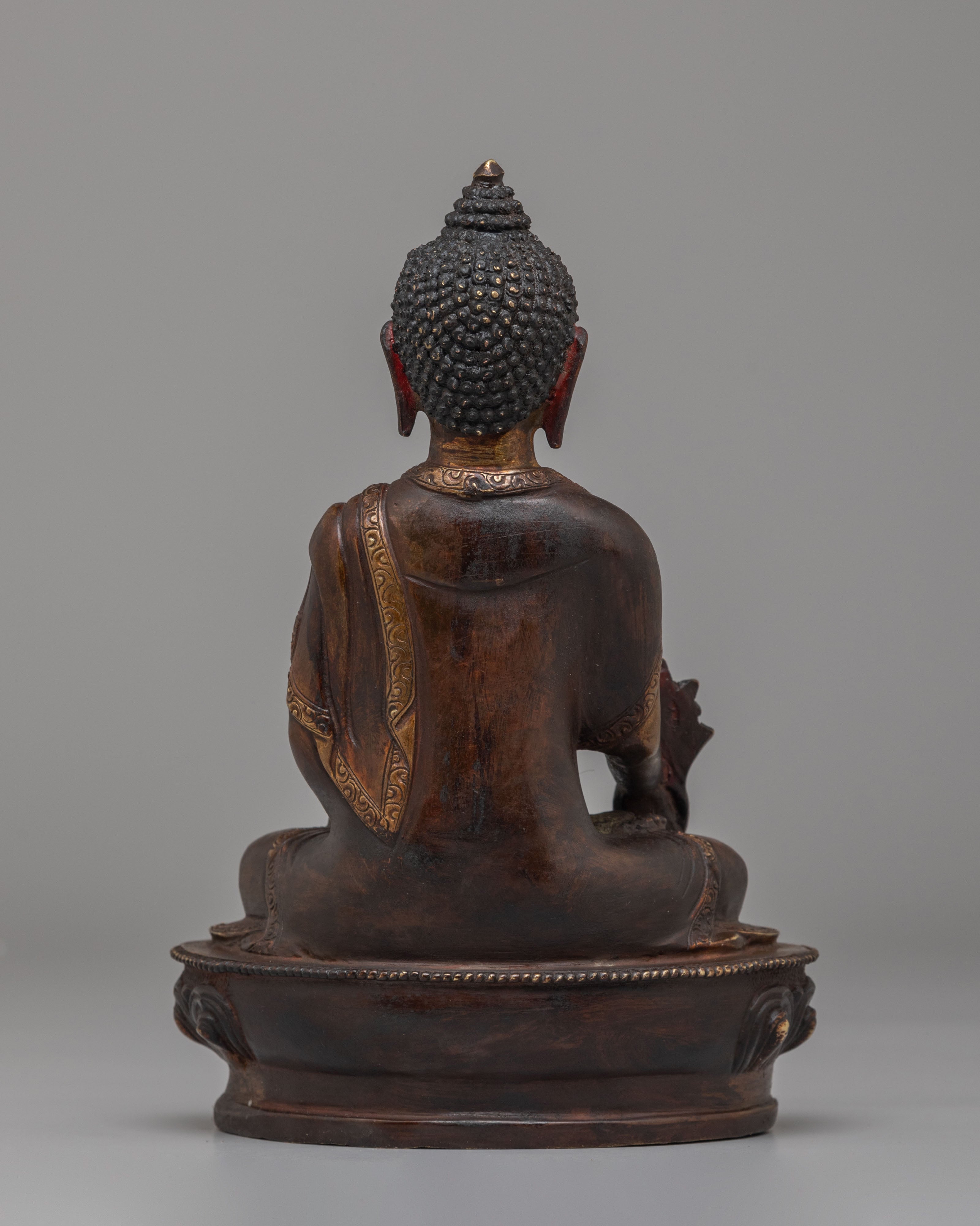Medicine Buddha Statue for Altar | Spiritual Healing Decor