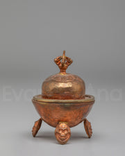 Spiritual Kapala Puja Vessel 