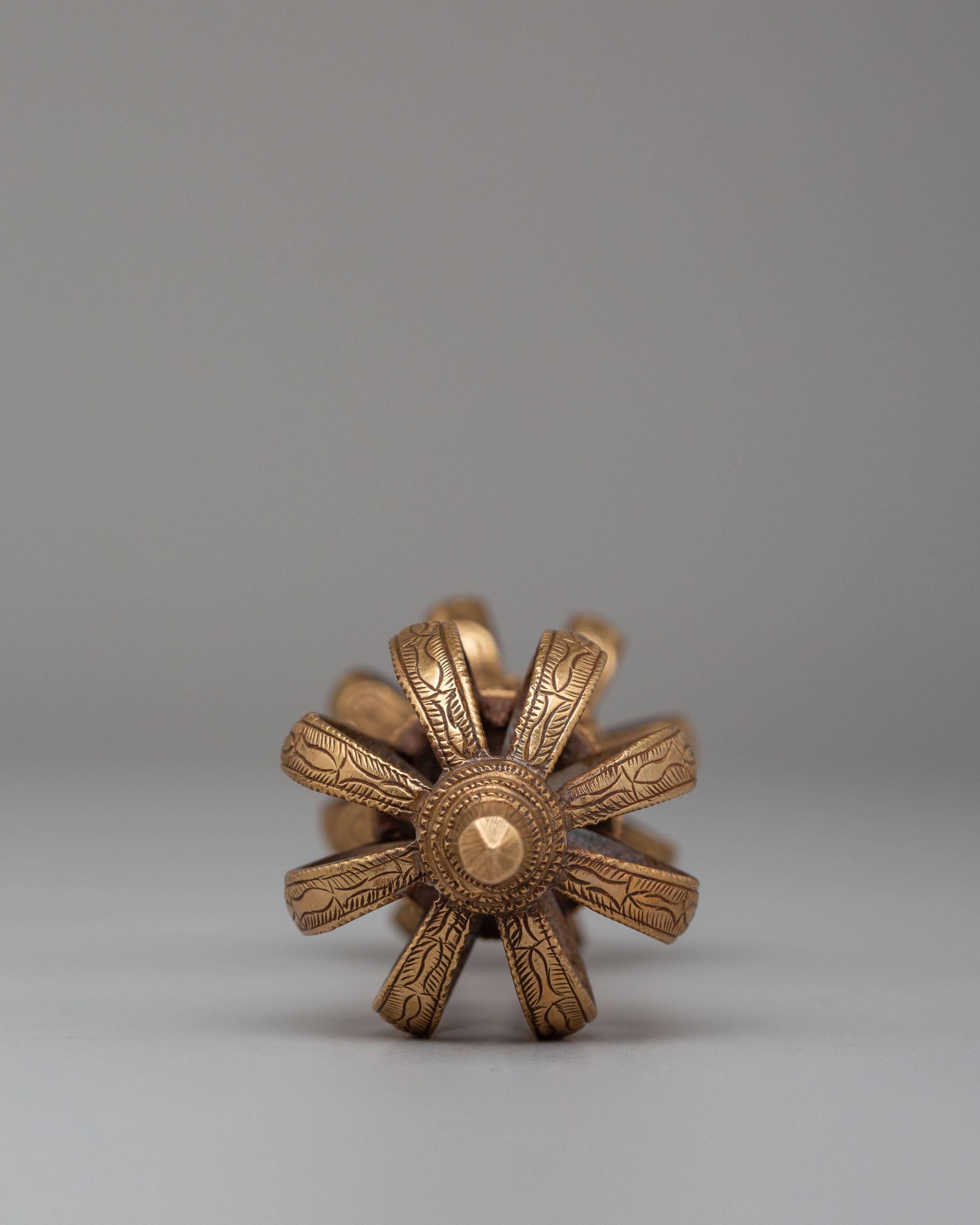 Tibetan Dorje and Bell Ritual Set | Buddhist Altar Tools for Prayer and Spiritual Practice