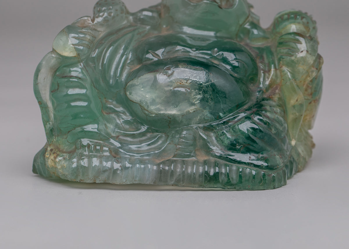 Traditional Laughing Buddha Statue | Spiritual Home Decor Statue
