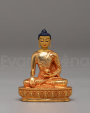 Historic Shakyamuni Buddha Copper Statue | A Symbol of Peace & Enlightenment