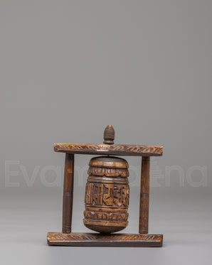 Buddhist Shrine Prayer Wheel 