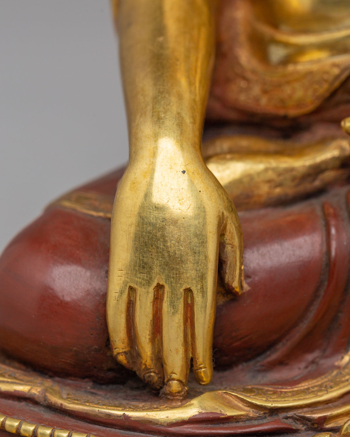 Handmade Buddhist Master Statue | Tibetan Artwork