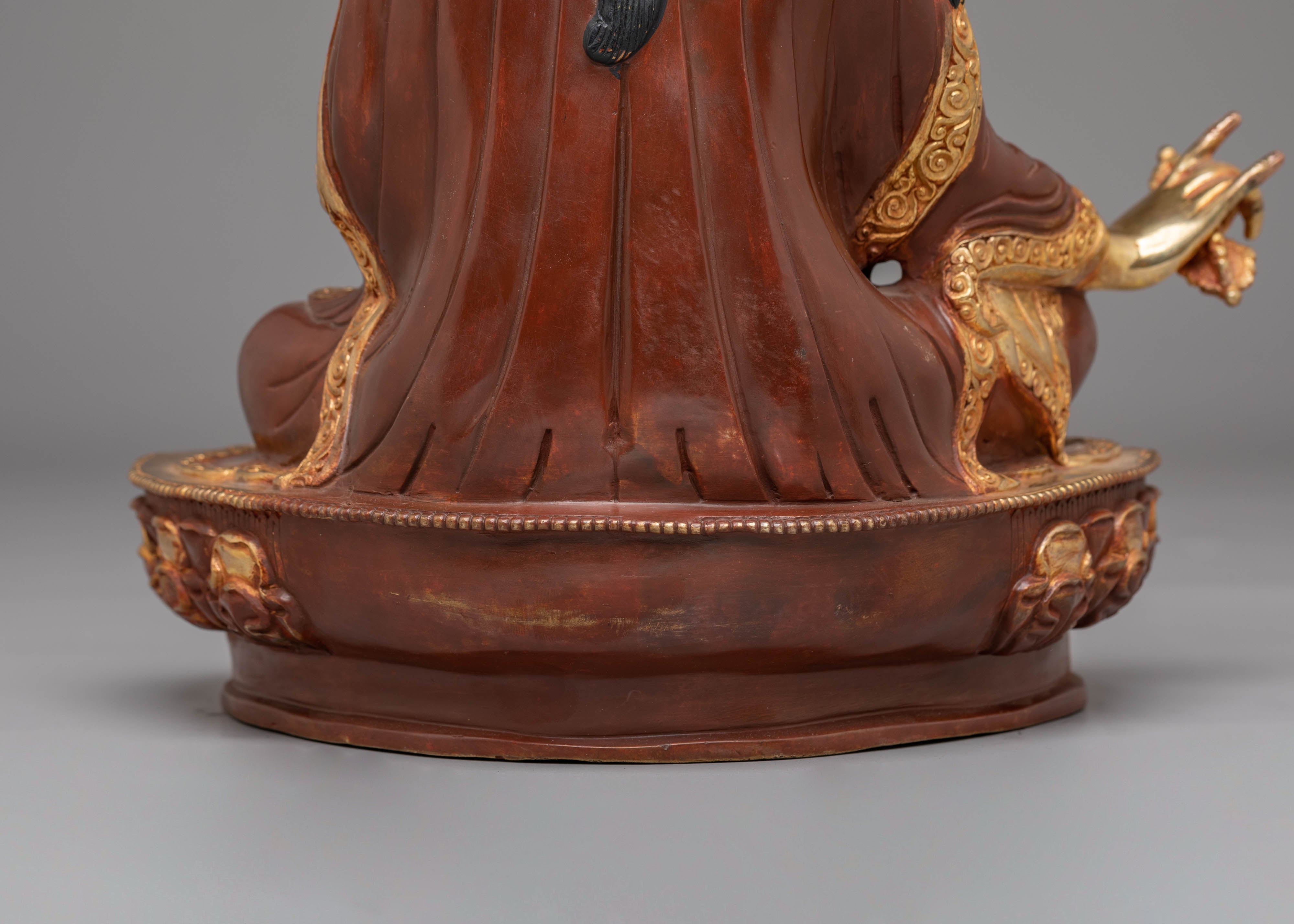 Guru Rinpoche Statue: The Lotus Born