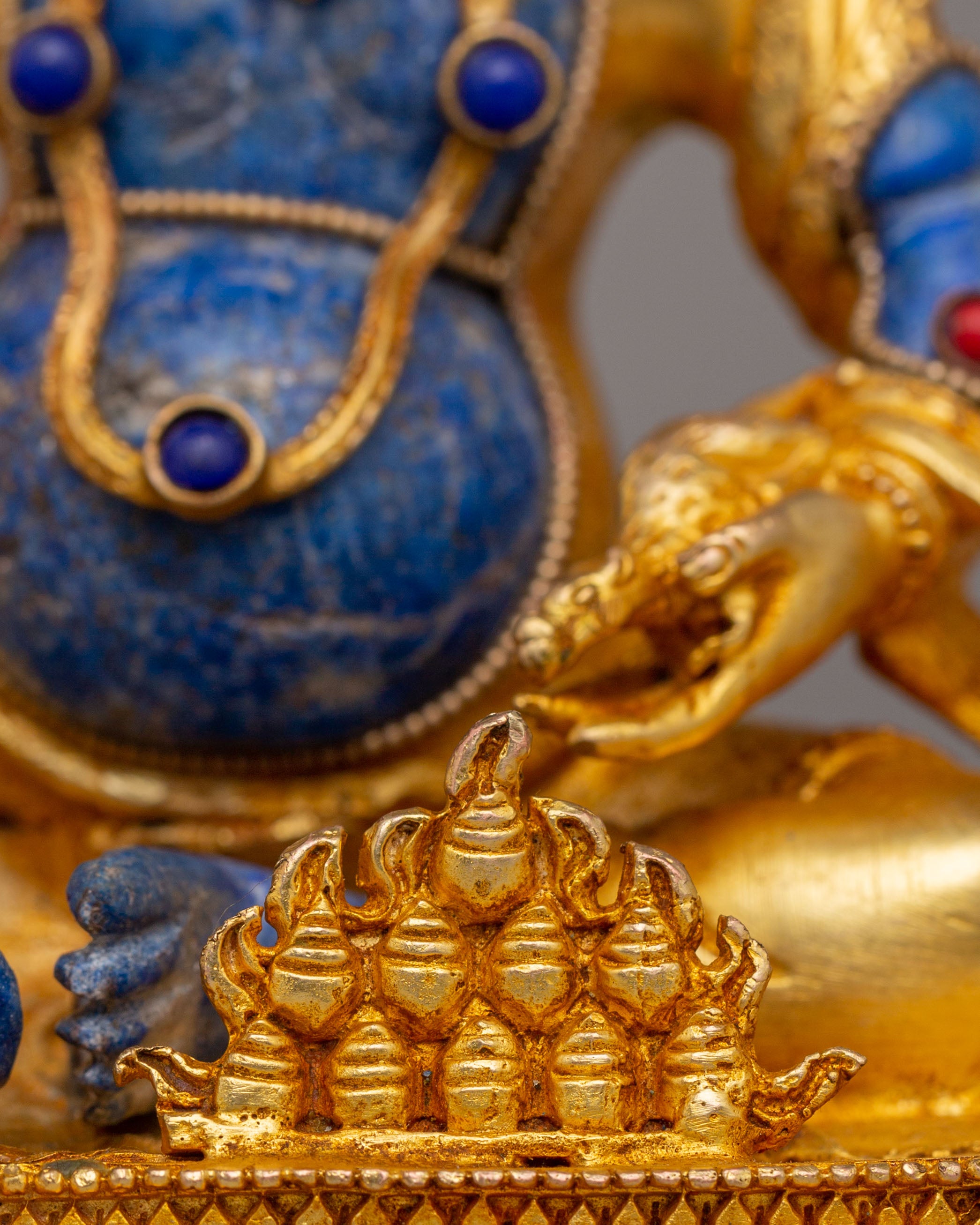 Sacred Dzambhala Deity Statue | Tibetan Wealth Deity