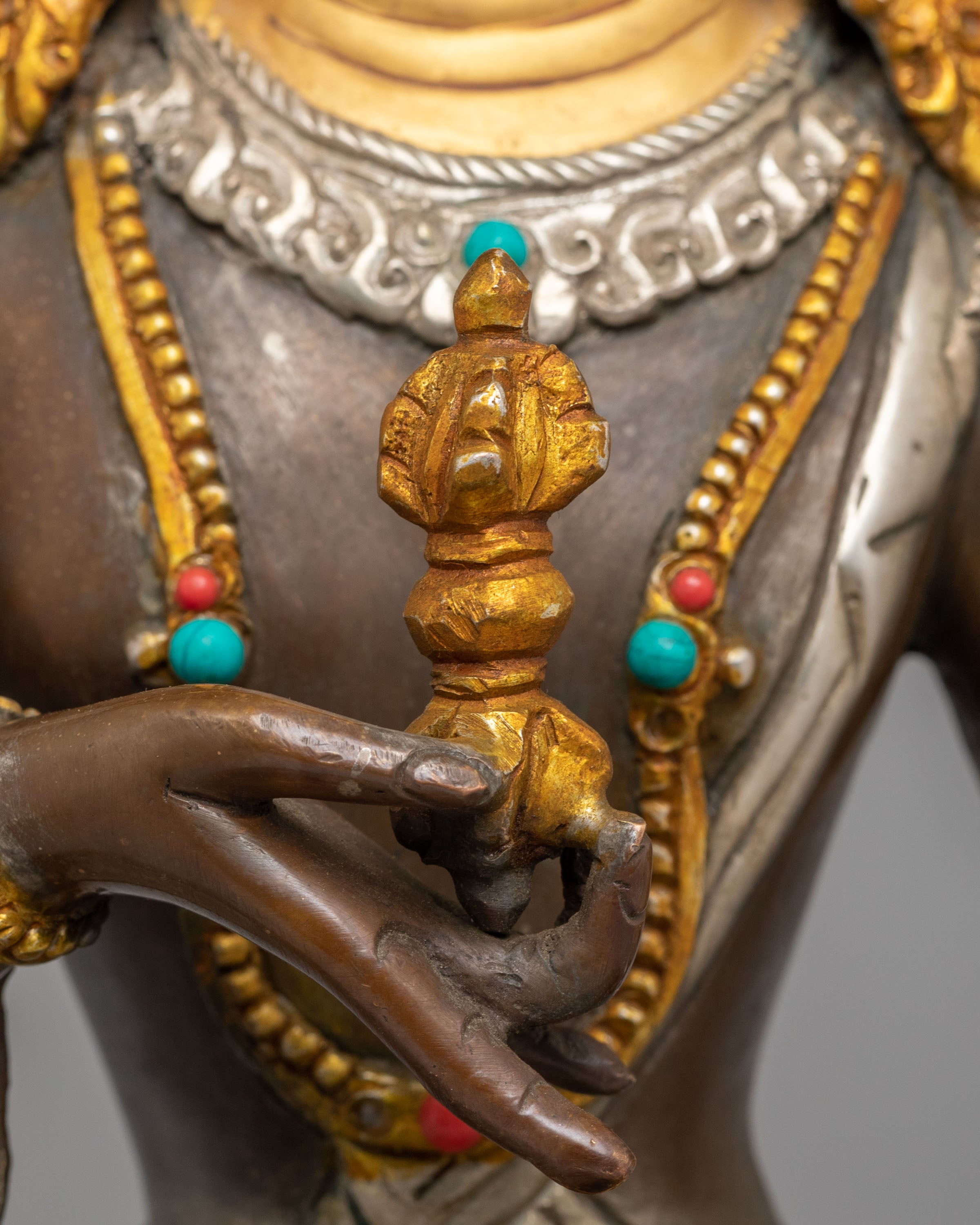 Tibetan Vajrasattva Deity Sculpture | Symbol of Purification
