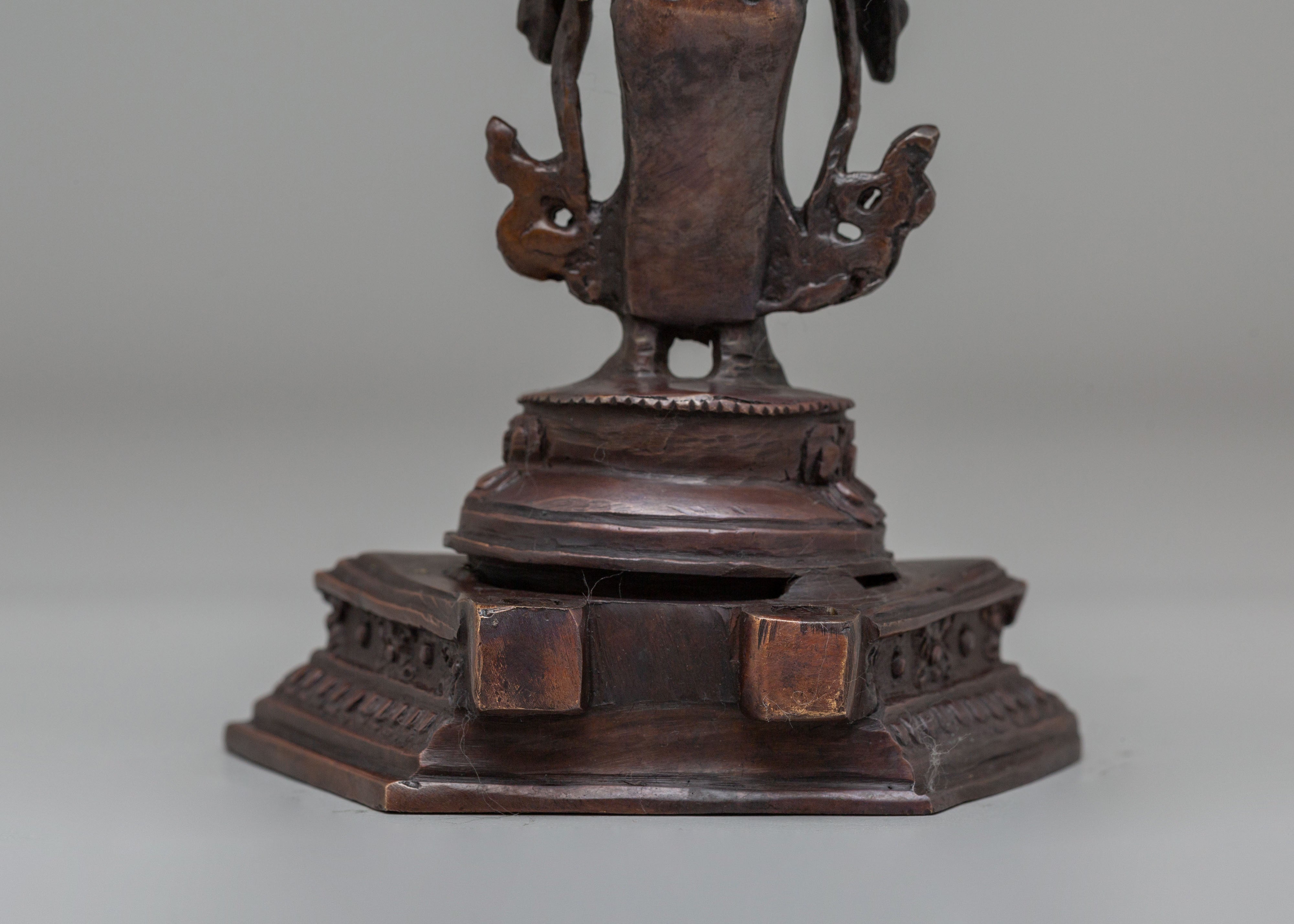 Handmade 1000 Armed Chenrezig Statue | Tibetan Avalokiteshvara Bodhisattva Figurine