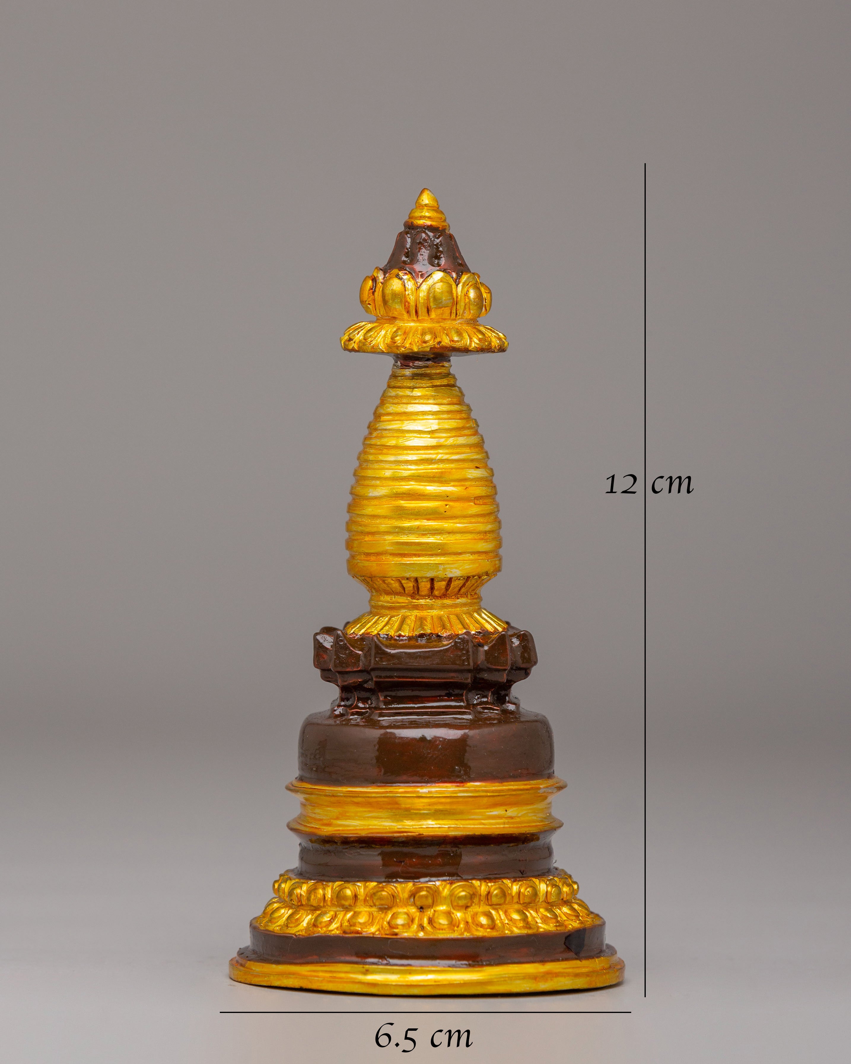 Sacred Kadampa Stupa | Tibetan Buddhist Stupa for Meditation and Altar Decor
