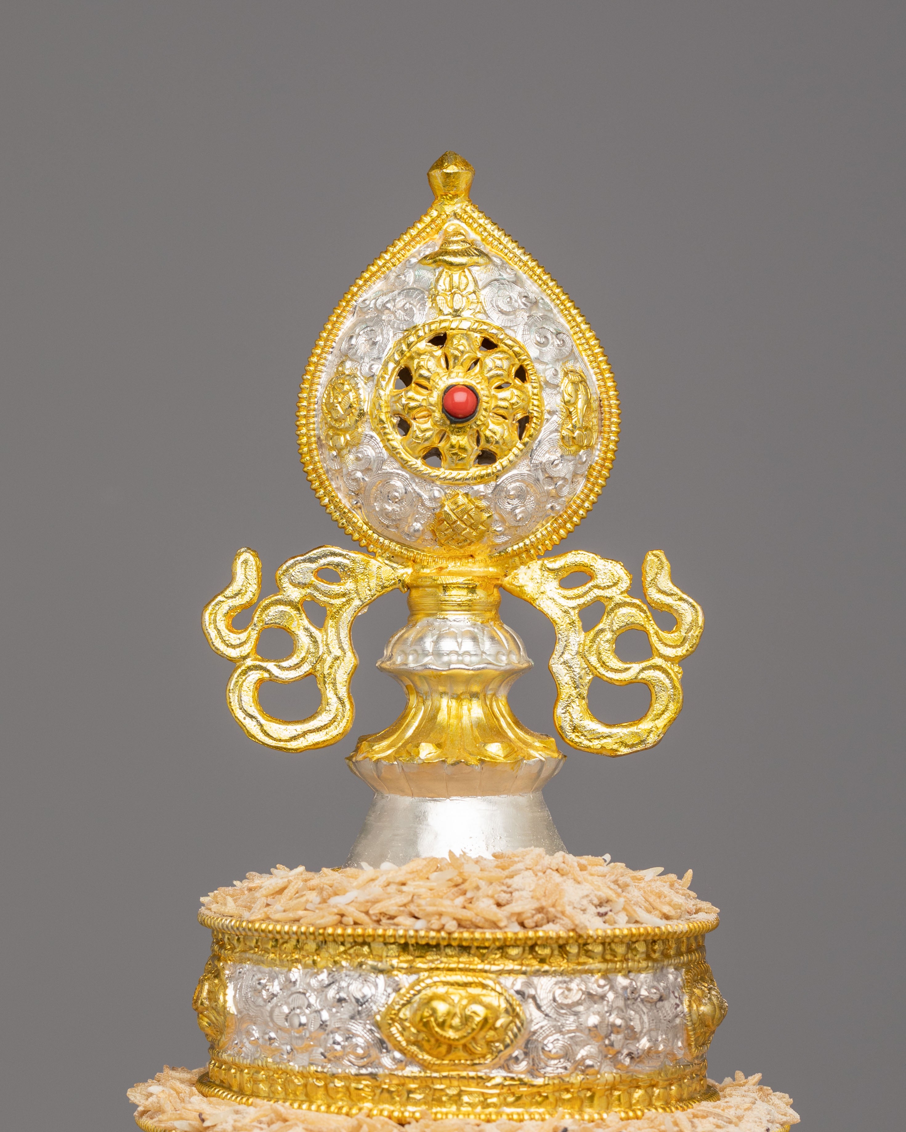 Sacred Buddhist Mandala Offering | Spiritual Altar Decor