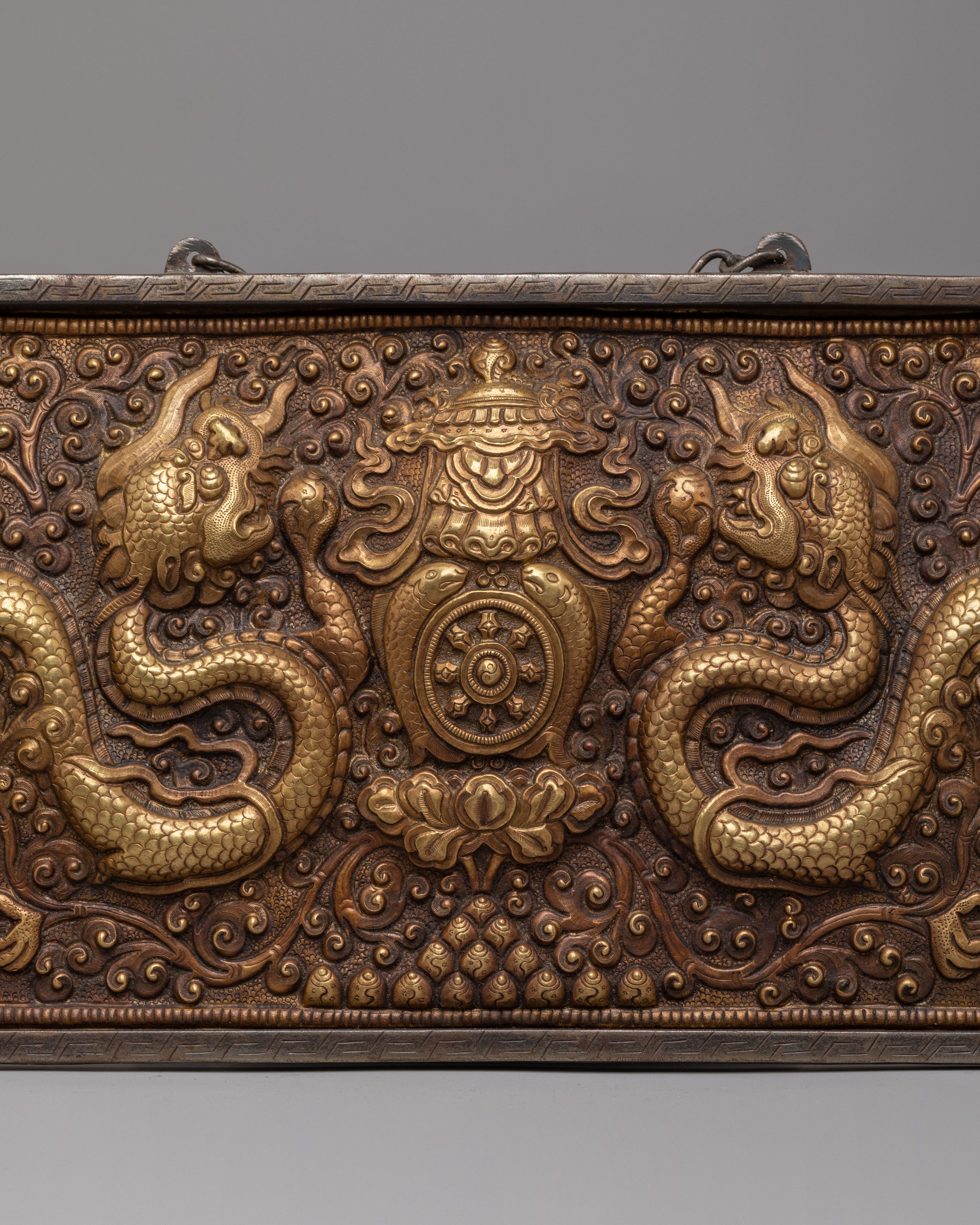 Handcrafted Himalayan Dragon Wall Hanging | Symbol of Strength