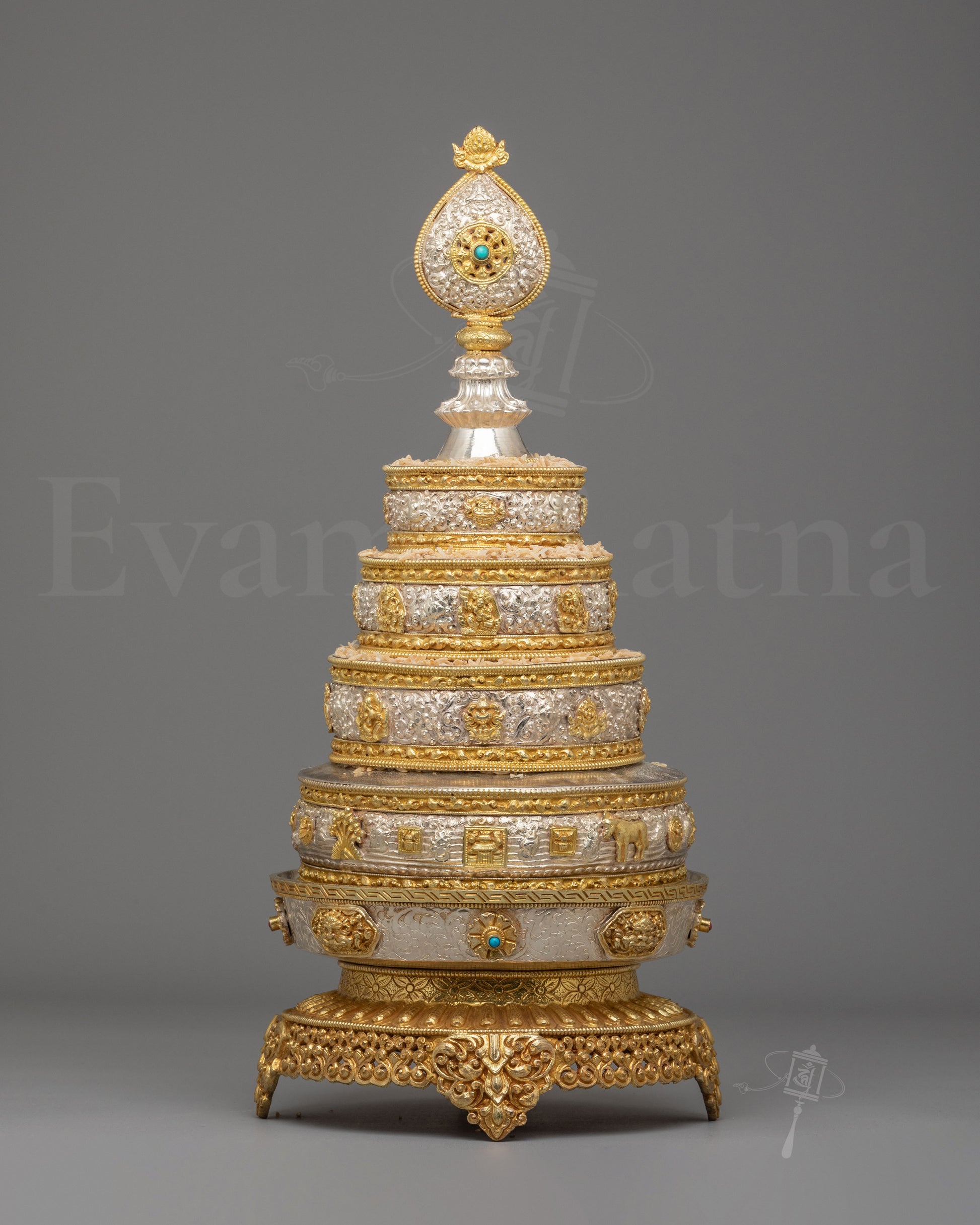 Tibetan Himalayan Mandala Offering