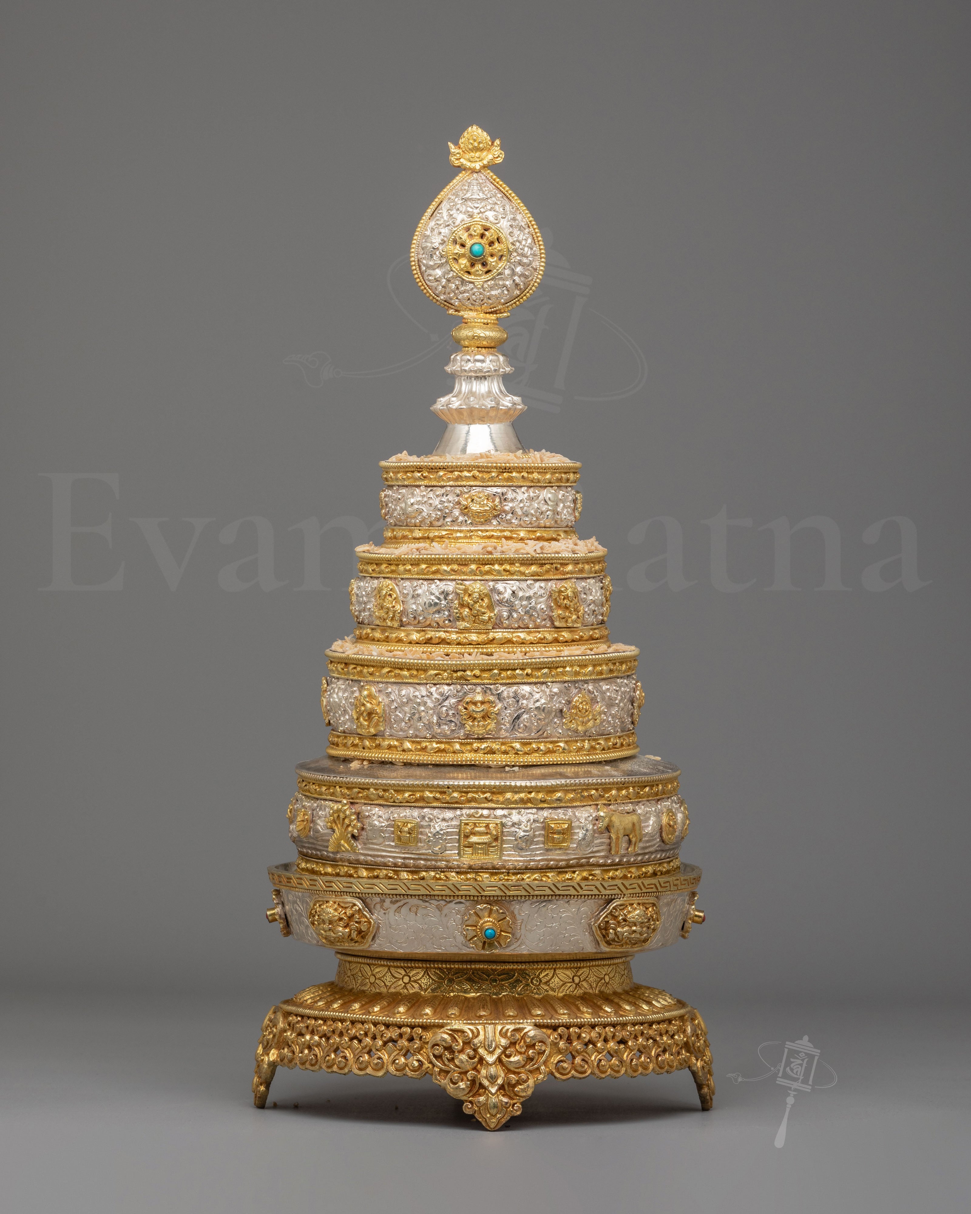 Tibetan Himalayan Mandala Offering
