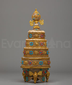 Handcrafted Tibetan Mandala for Rituals