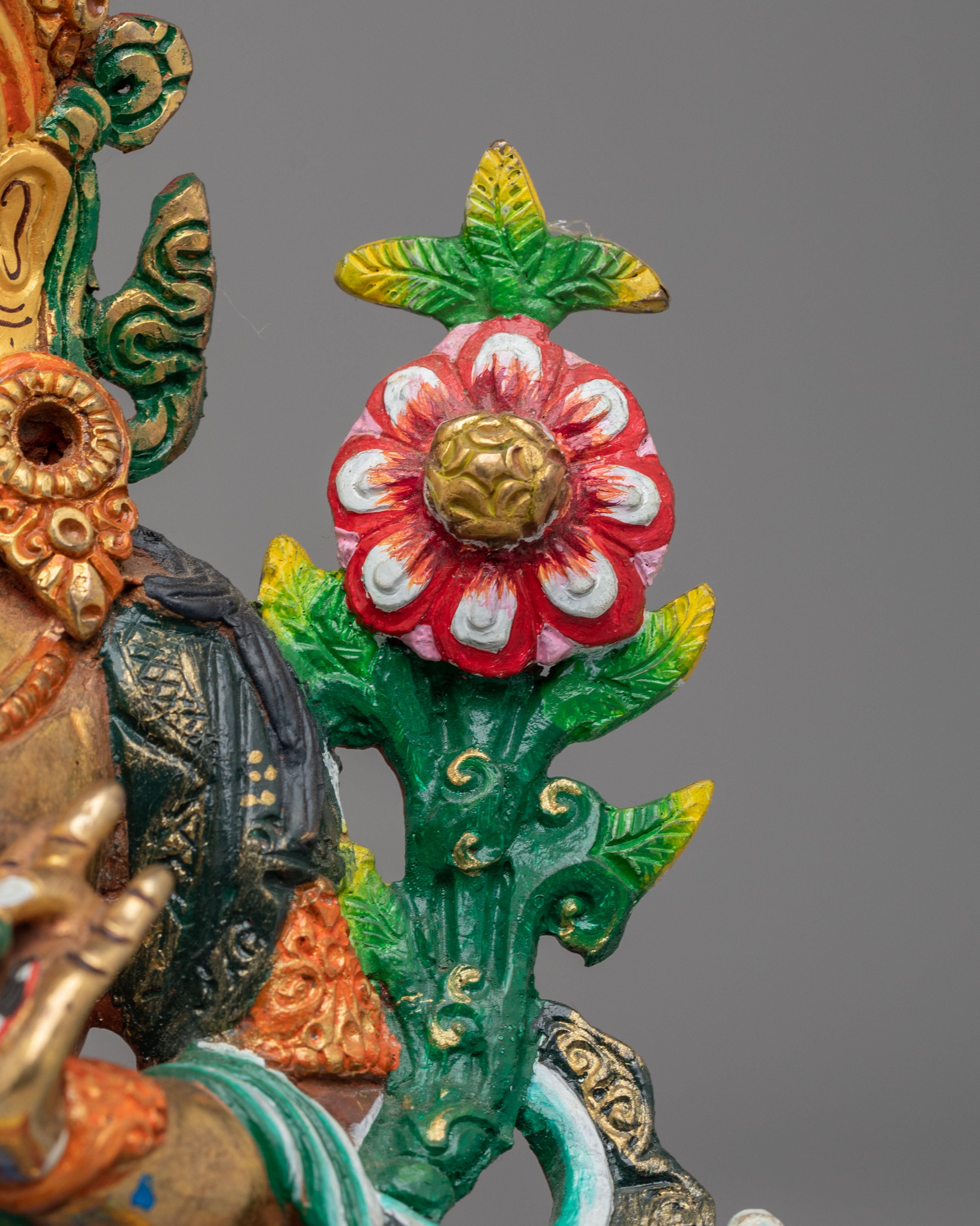 White Tara Buddhist Sculpture | Himalayan Spiritual Home Decor