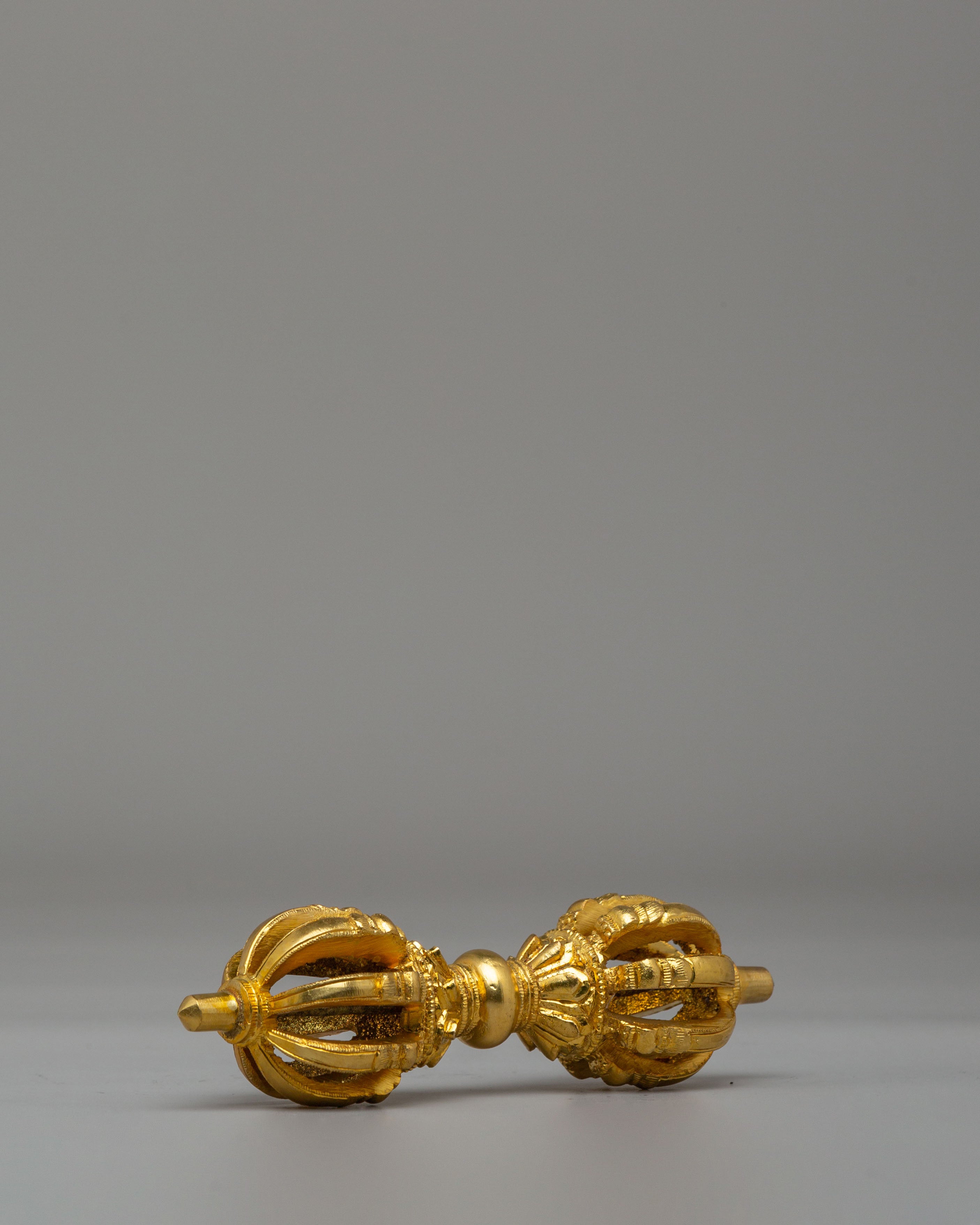 Handcrafted Vajra and Bell Set | Sacred Vajrayana Meditation Tools for Altar Practice