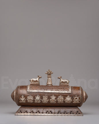 Dharma Wheel Incense Burner