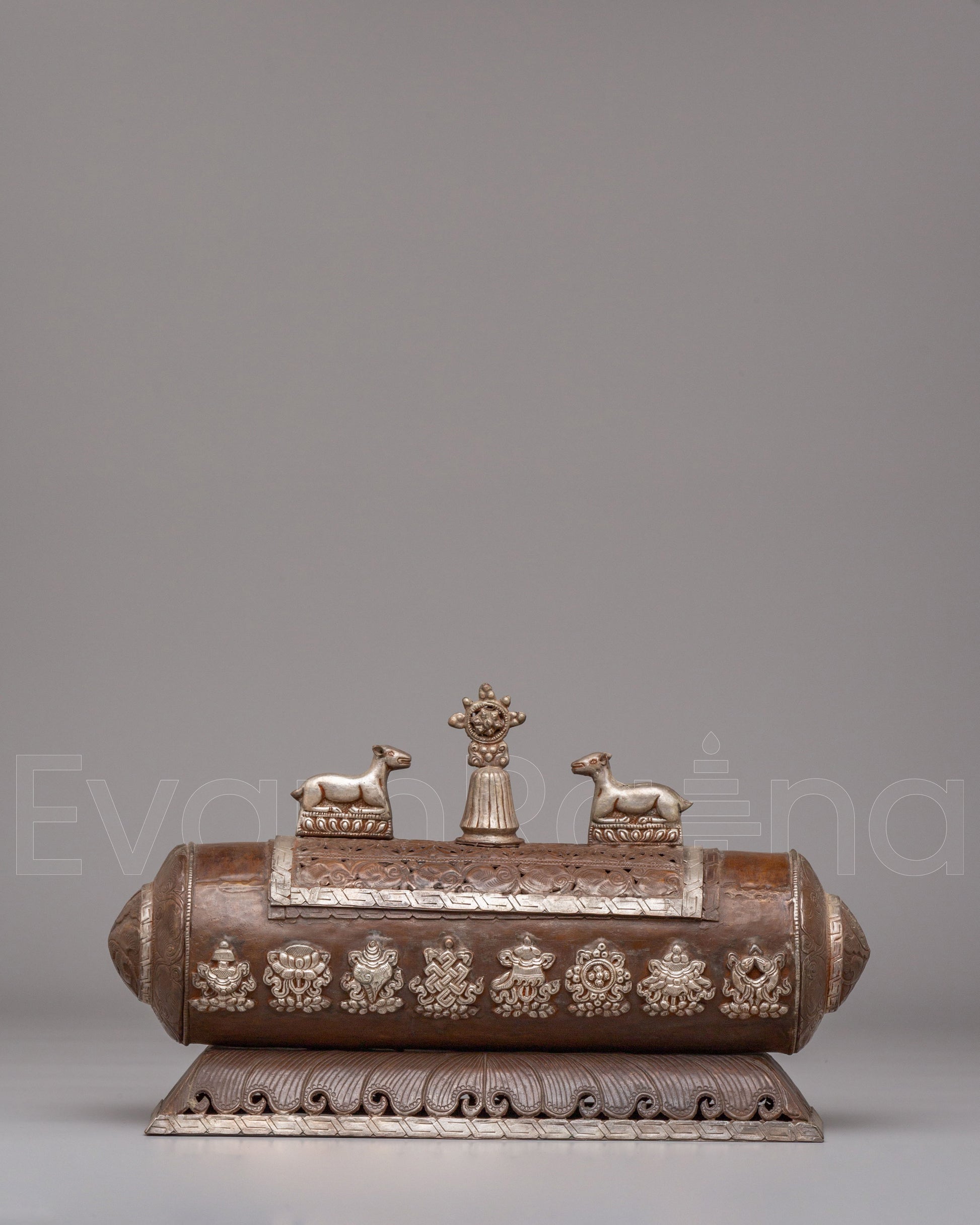 Dharma Wheel Incense Burner