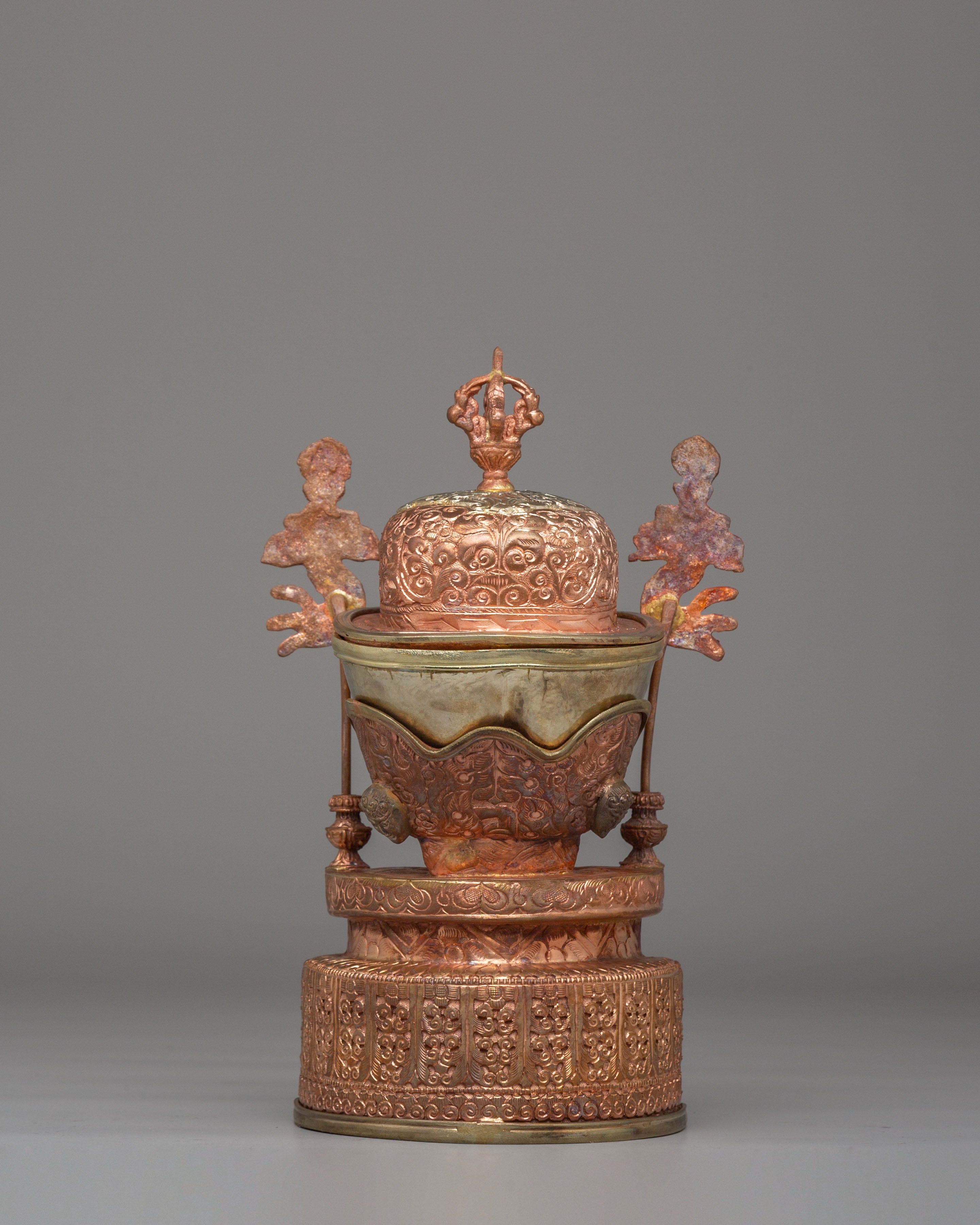 Handmade Kapala Set for Ritual | Tantric Offering Vessel