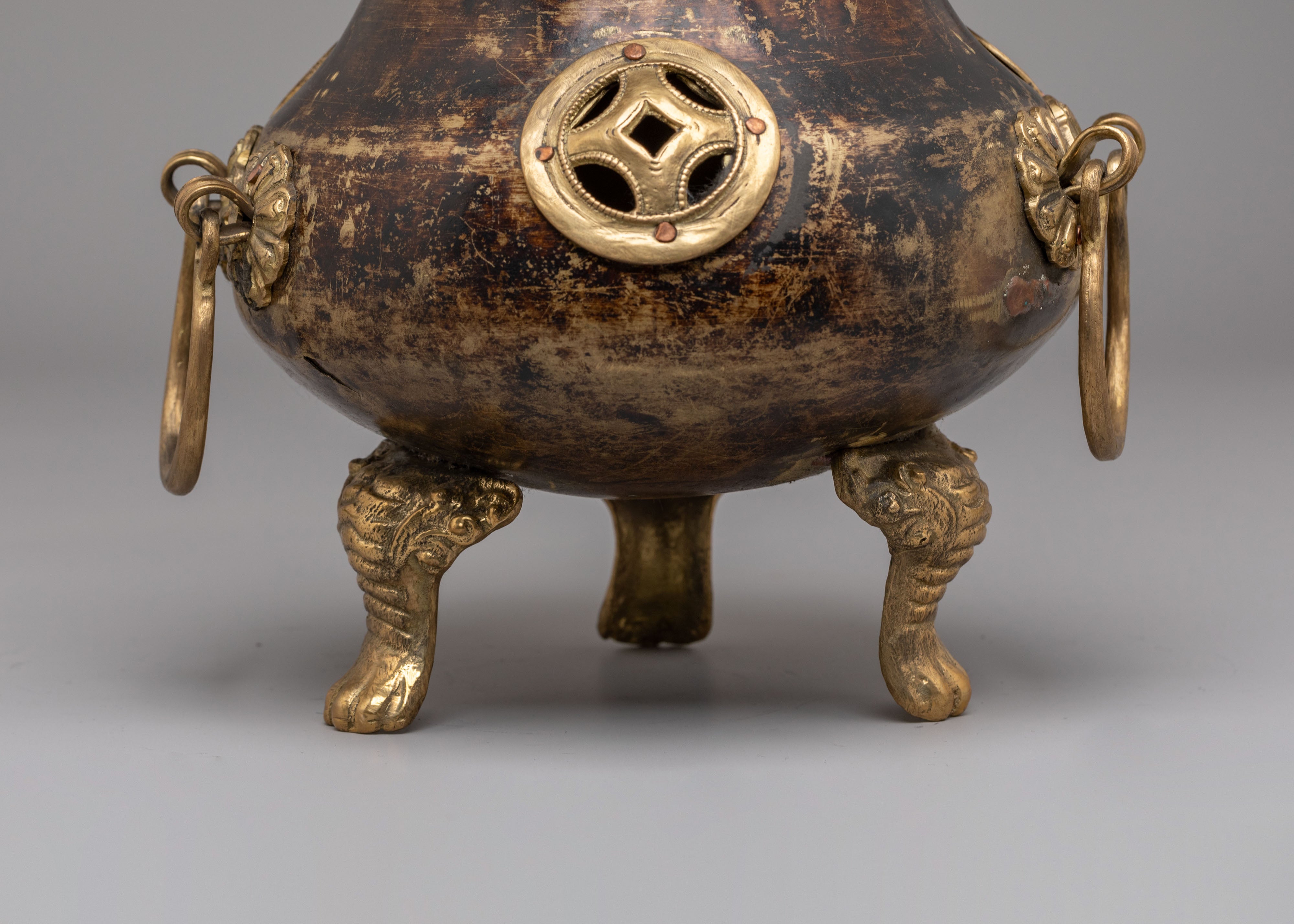 Vajrayana Offering Incense Burner | Buddhist Ritual Offering Tool