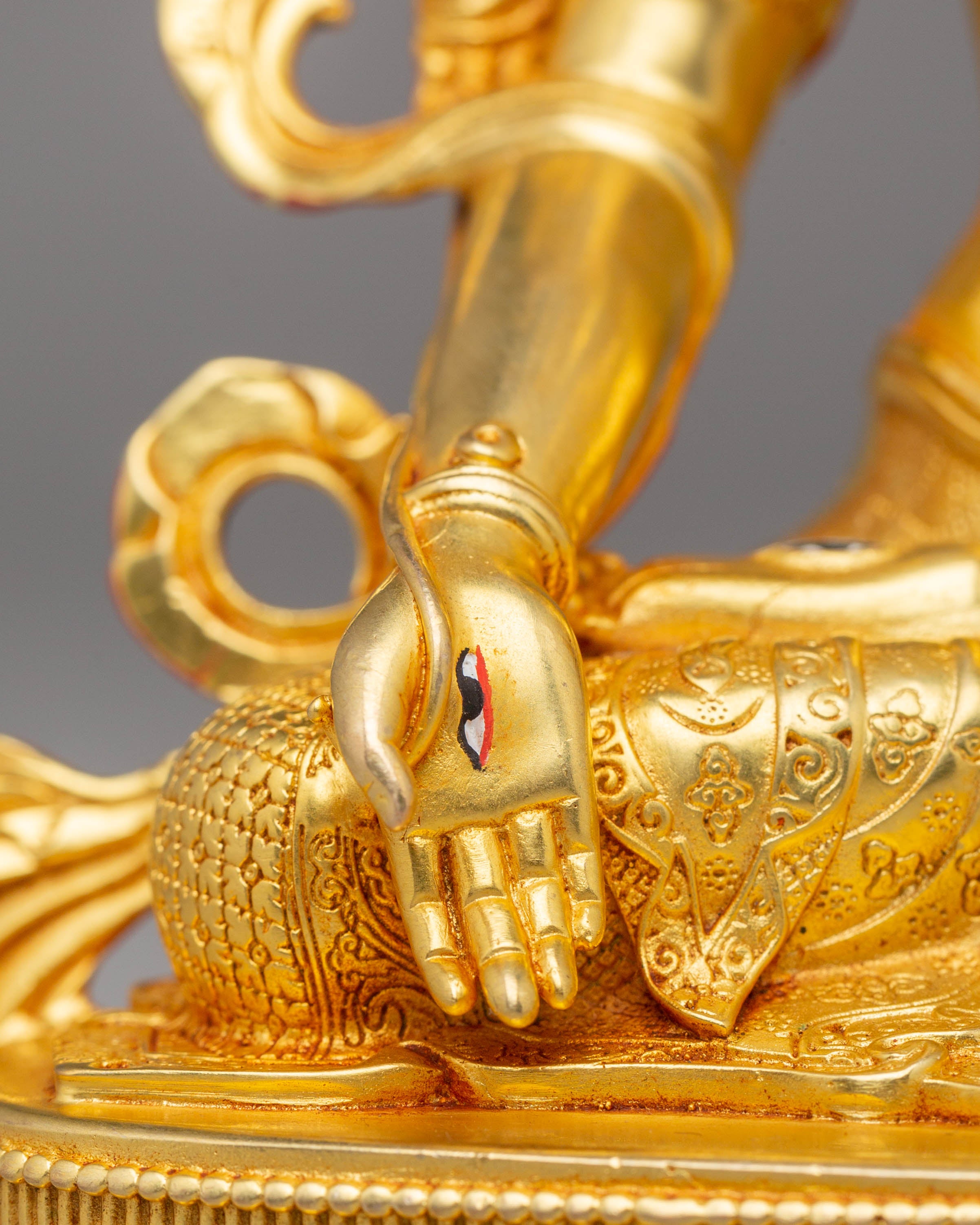 Handmade White Tara Statue | Tibetan Goddess of Compassion and Long Life