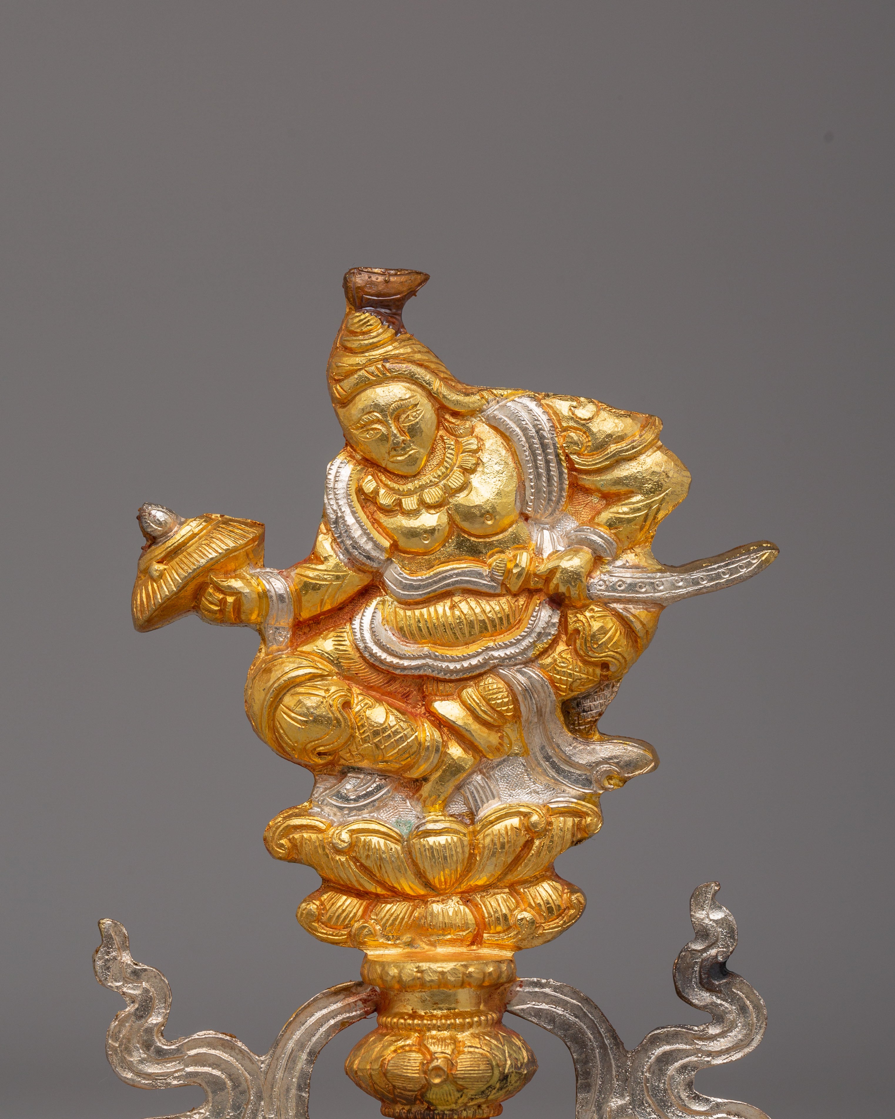 Tibetan Chakravartin Possession | Spiritual Art Piece