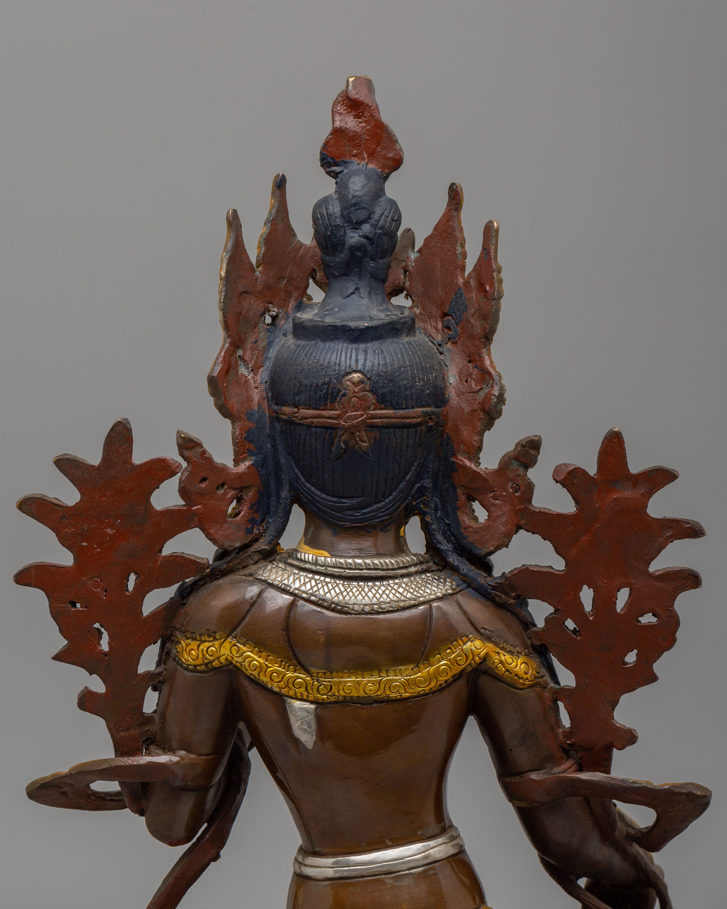 Tibetan Goddess Green Tara Statue | Handmade Artwork of Compassion