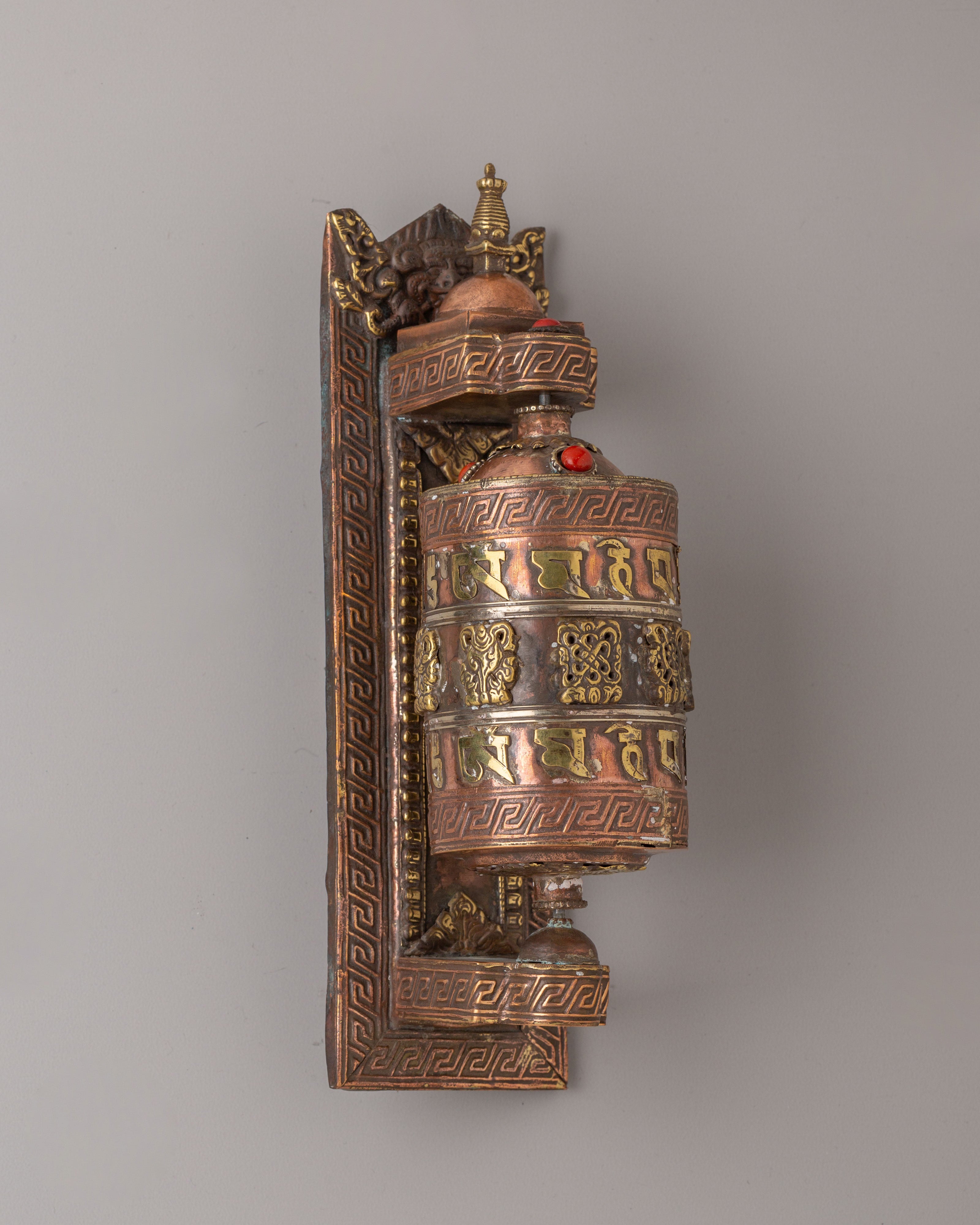 Dharma Mantra Prayer Wheel | A Sacred Tool for Spiritual Practice