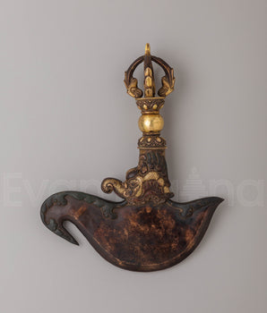 Tibetan Ritual Tool Kartika Knife | Sacred Tibetan Ritual Tools